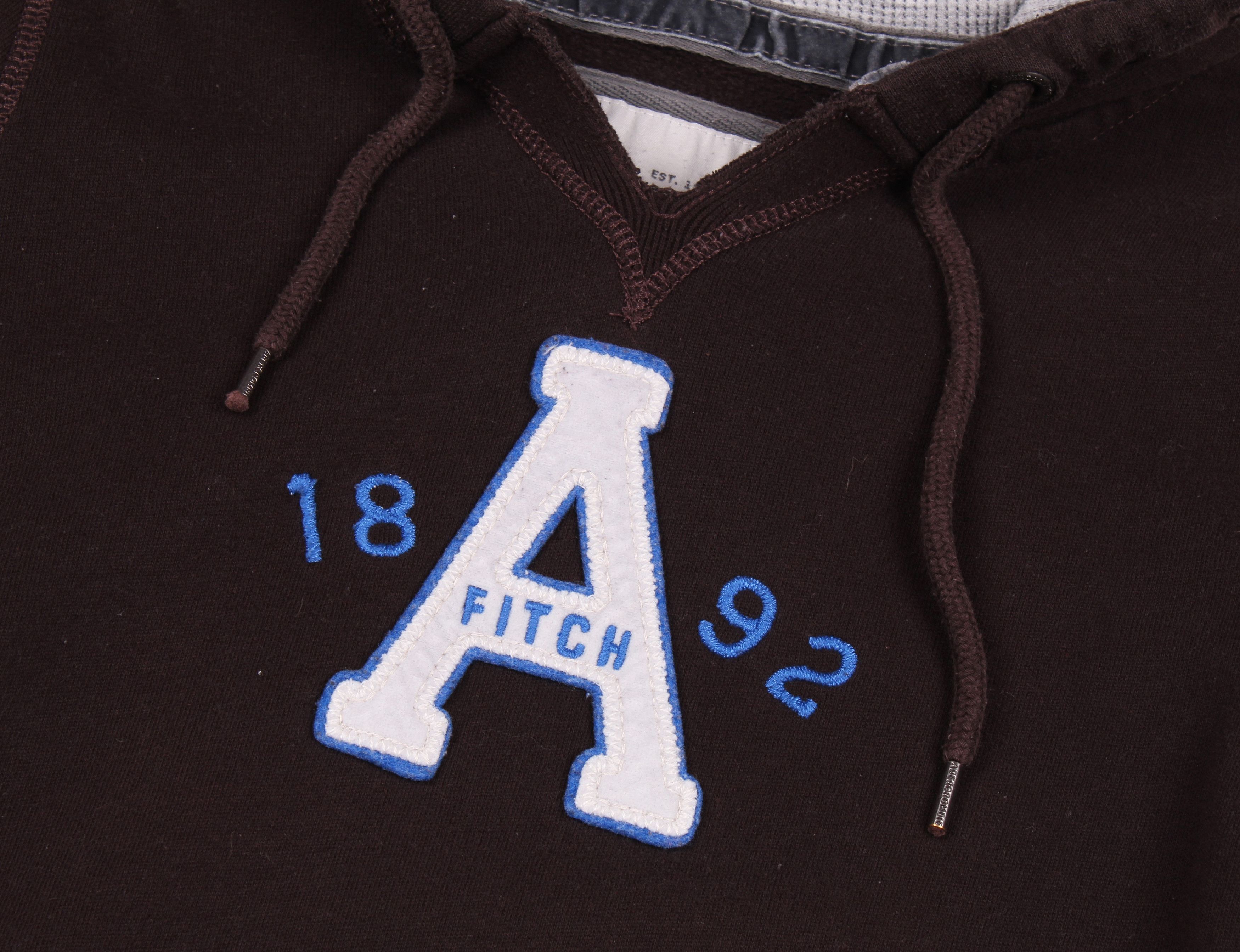 Abercrombie & Fitch × Vintage Vintage Abercrombie & Fitch Y2K Brown Hoodie Size S / US 4 / IT 40 - 3 Thumbnail