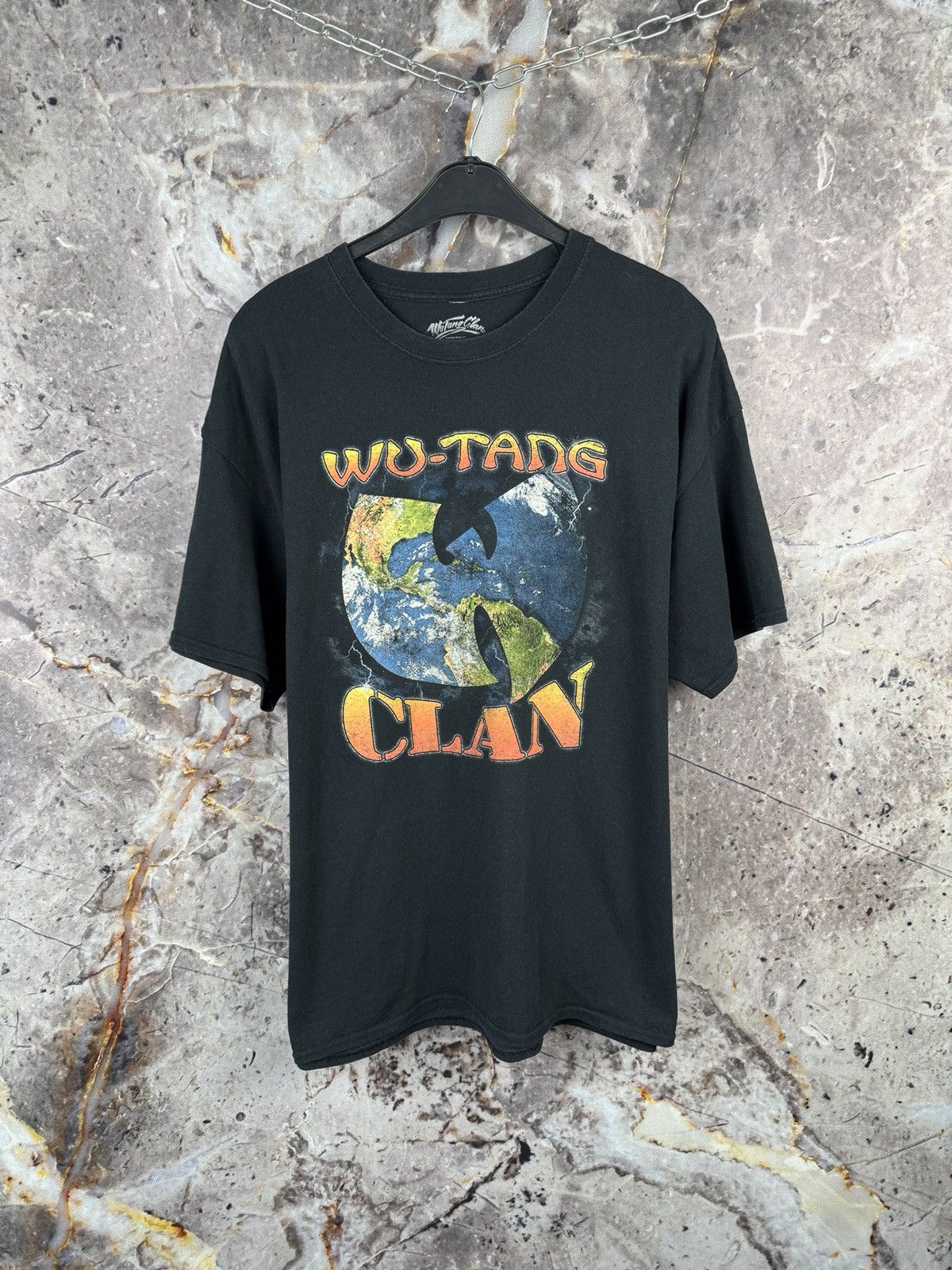Wu-Tang Clan Men’s Wu-Tang Clan T-Shirt World Black Size Large Size US L / EU 52-54 / 3 - 1 Thumbnail