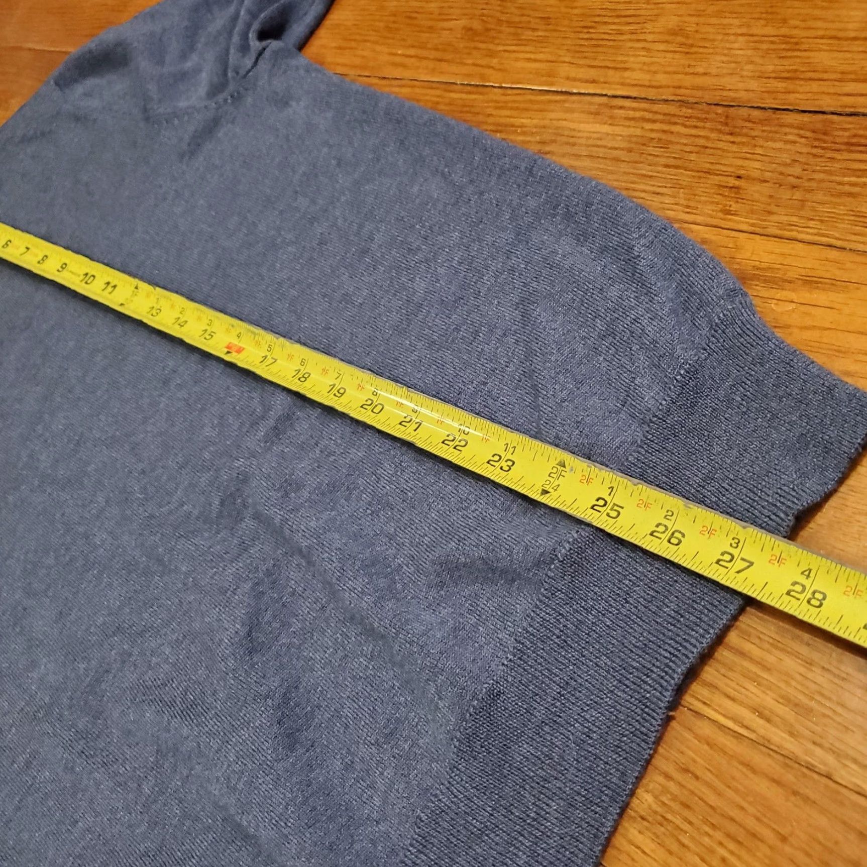 Jos. A. Bank Jos. A. Bank Sweater Mens 2XL Blue Traveler Merino Wool V-Neck Pullover Knit Size US XXL / EU 58 / 5 - 7 Thumbnail