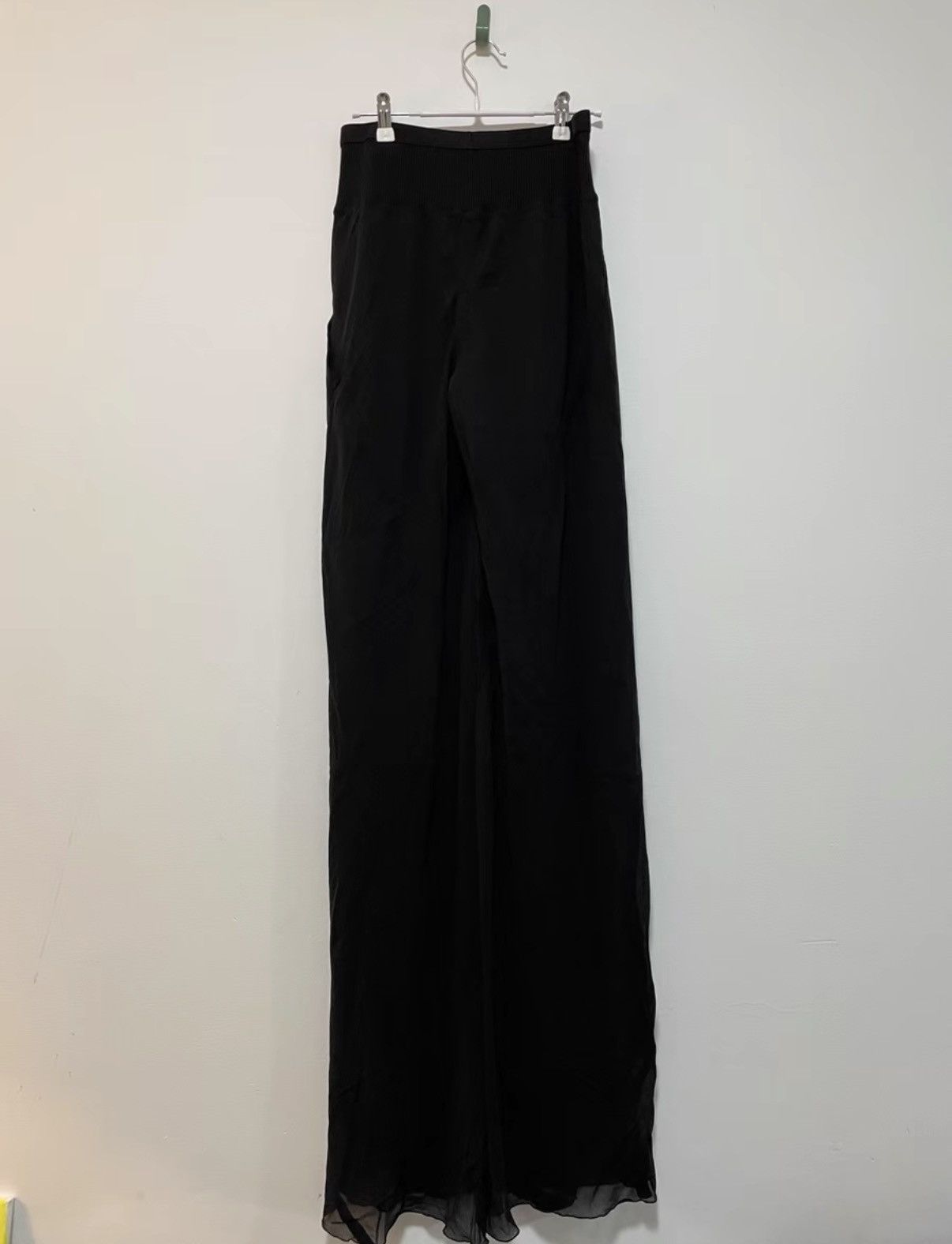 Rick Owens Rick Owens 13SS ISLAND Sheer Extra Long Pants Size US 38 / EU 54 - 2 Thumbnail