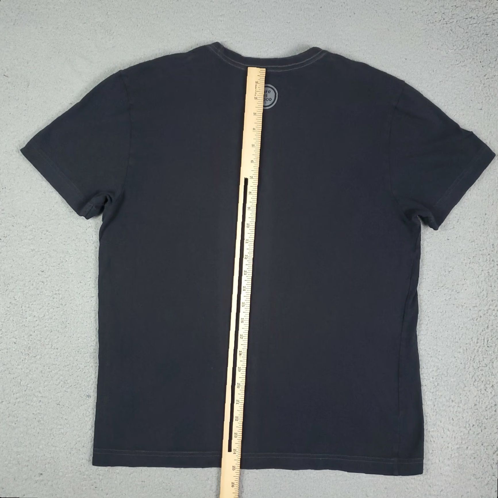 Life is Good LIFE IS GOOD Quaranteam Strong Black Short Sleeve T-Shirt Mens Size Small Size US S / EU 44-46 / 1 - 5 Thumbnail