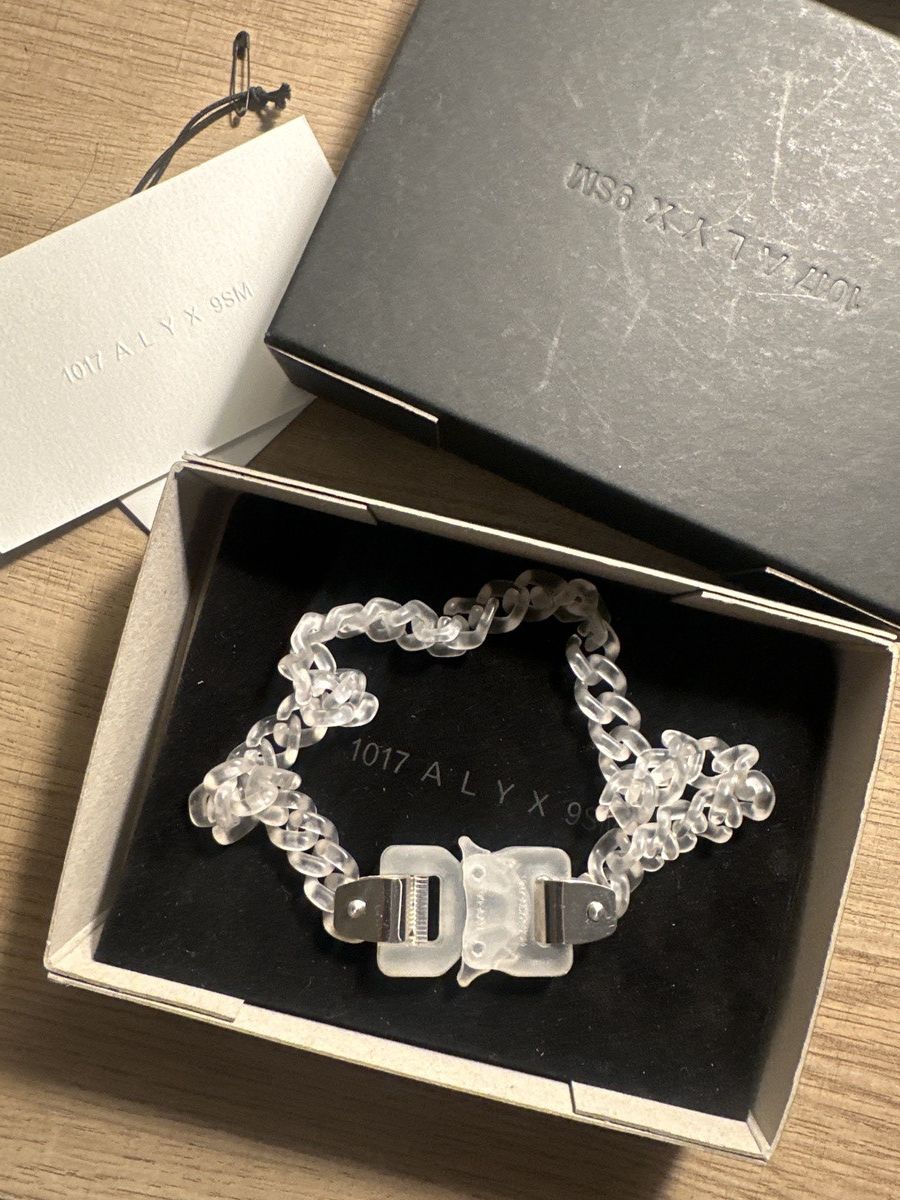1017 ALYX 9SM Transparent Chain Buckle Necklace | Grailed