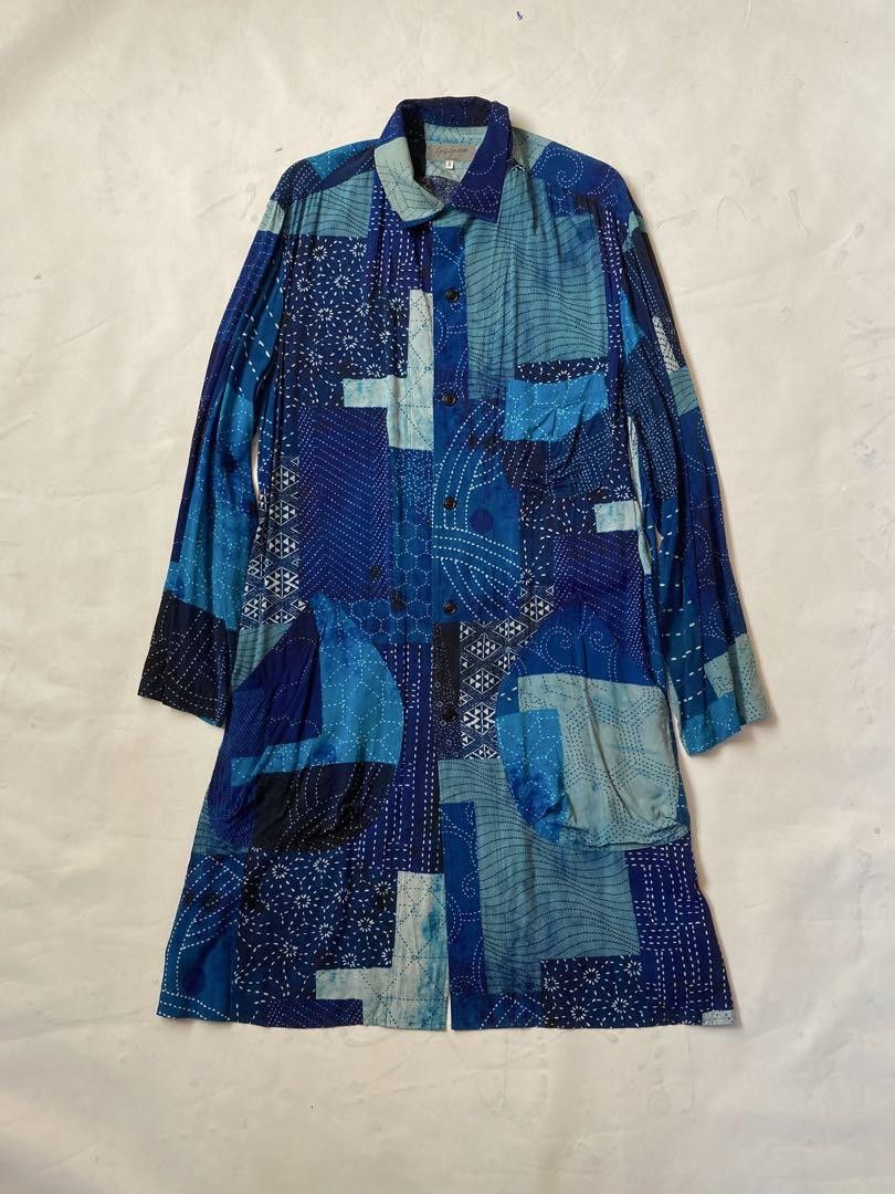 Yohji Yamamoto POUR HOMME JUN/NAKAYAMA FW23 PAISLEY SHIRT Size US M / EU 48-50 / 2 - 1 Thumbnail