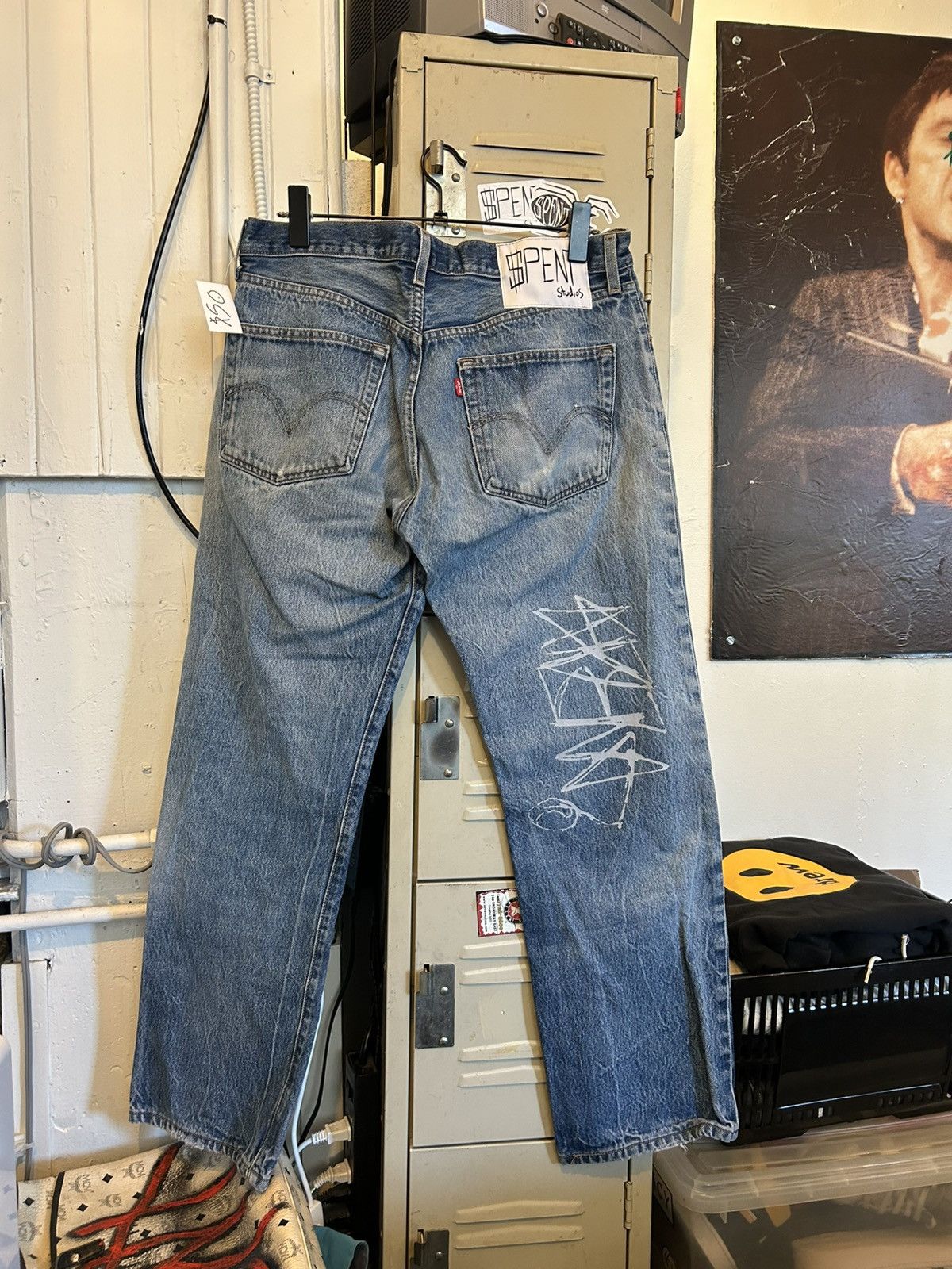 Levi's Distressed $pent Signature jeans Size US 35 - 2 Thumbnail