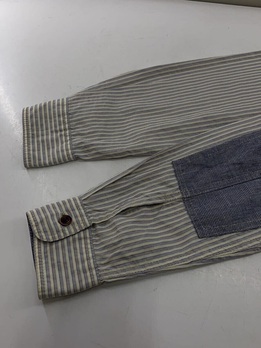 Junya Watanabe 2013 Utility Zip Pocket Striped Button Up Shirt Size US XS / EU 42 / 0 - 5 Thumbnail