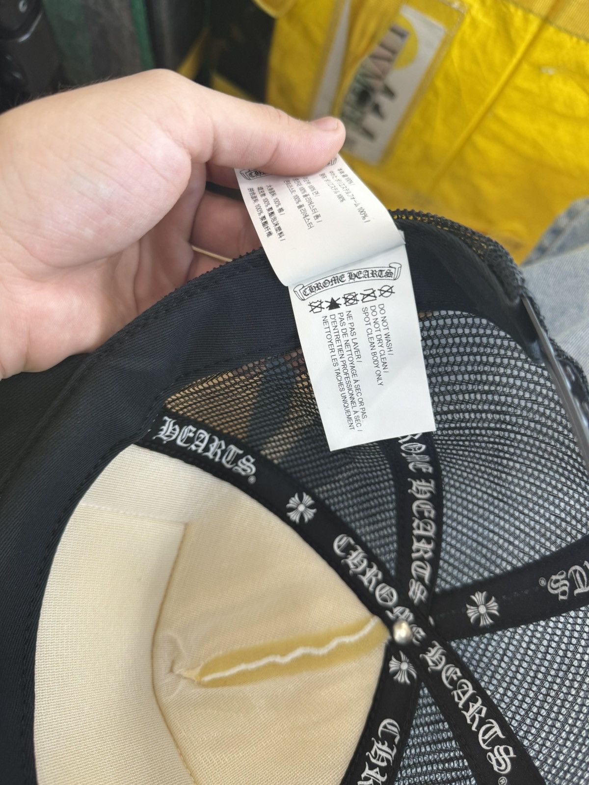 Chrome Hearts Chrome hearts paris trucker Size ONE SIZE - 4 Thumbnail