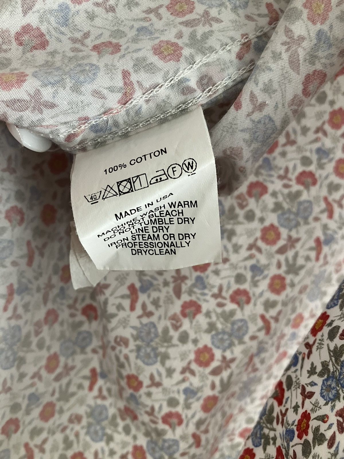 Engineered Garments EG Floral Camp Collar Shirt Size US S / EU 44-46 / 1 - 5 Thumbnail