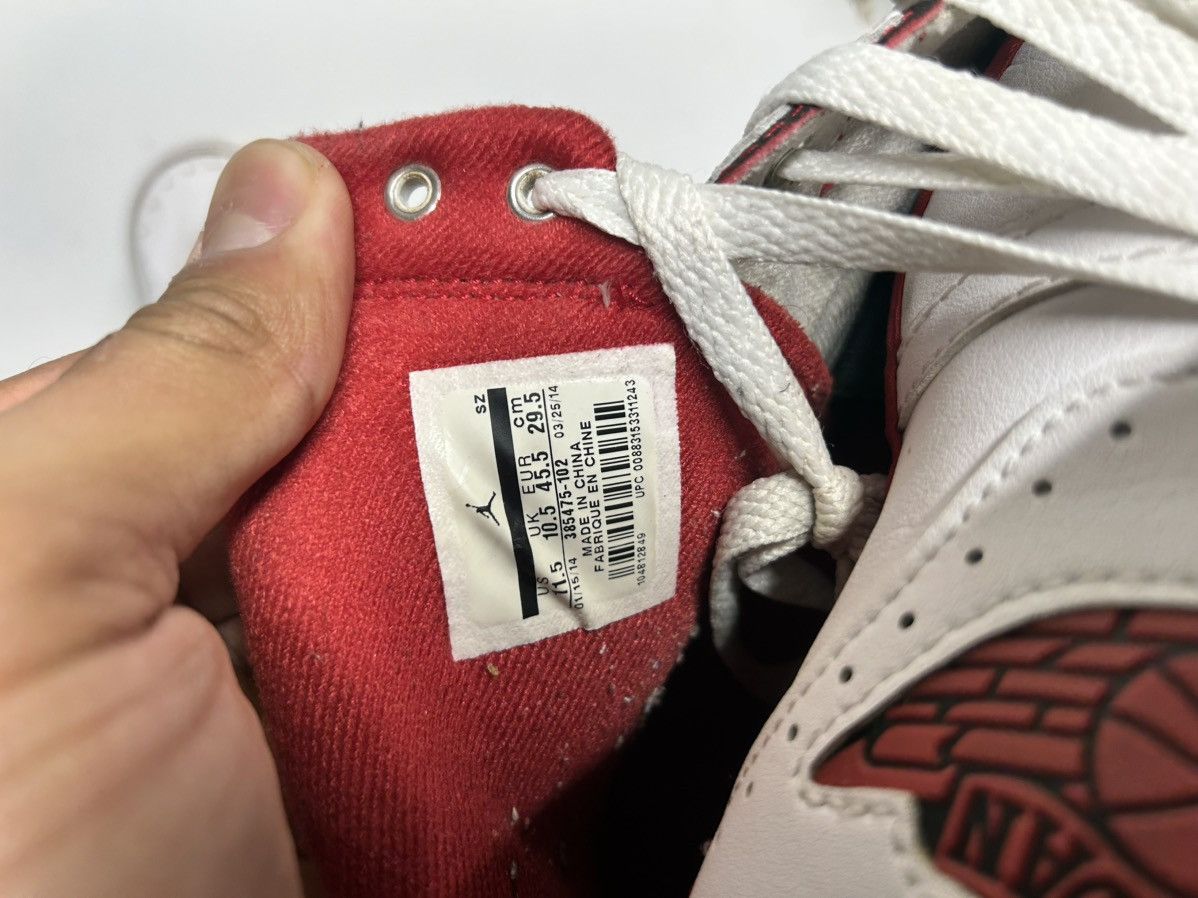 Jordan Brand Jordan 2 “Chicago home” Size US 11.5 / EU 44-45 - 6 Thumbnail