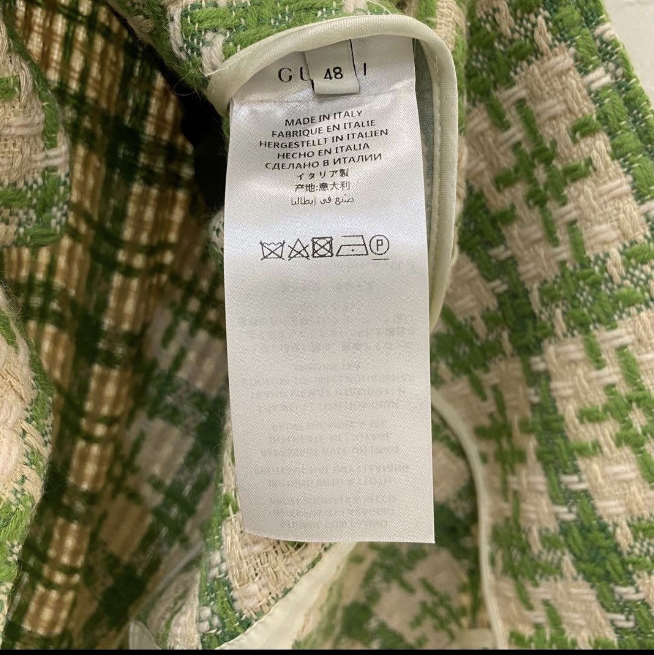 Gucci GUCCI tweed jacket 48 Size 48R - 4 Thumbnail