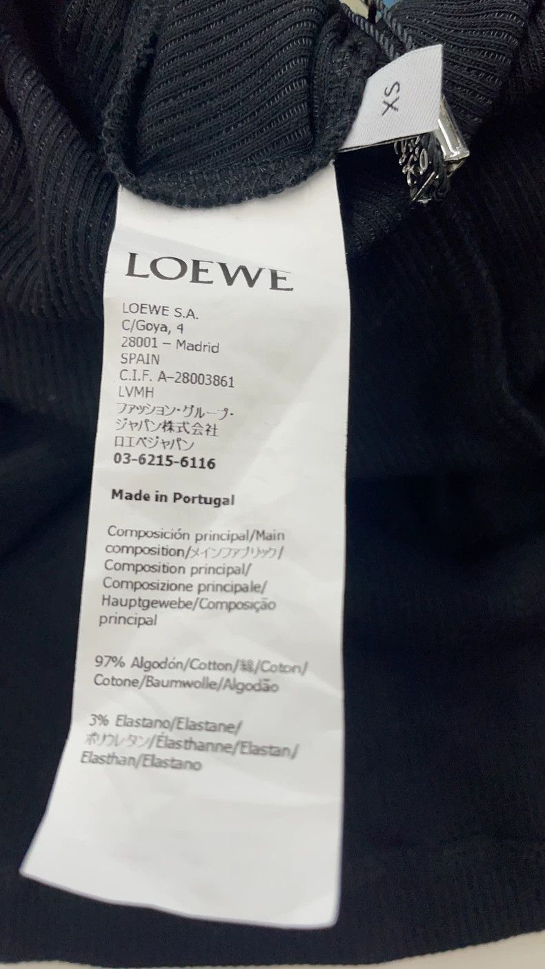 Loewe LOEWE Black sleeveless elastic dress Size XS / US 0-2 / IT 36-38 - 4 Thumbnail