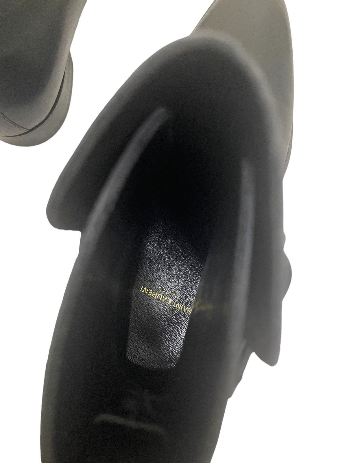 Saint Laurent Paris VINTAGE LEATHER BOOTS SAINT LAURENT PARIS Size US 7.5 / EU 40-41 - 5 Thumbnail