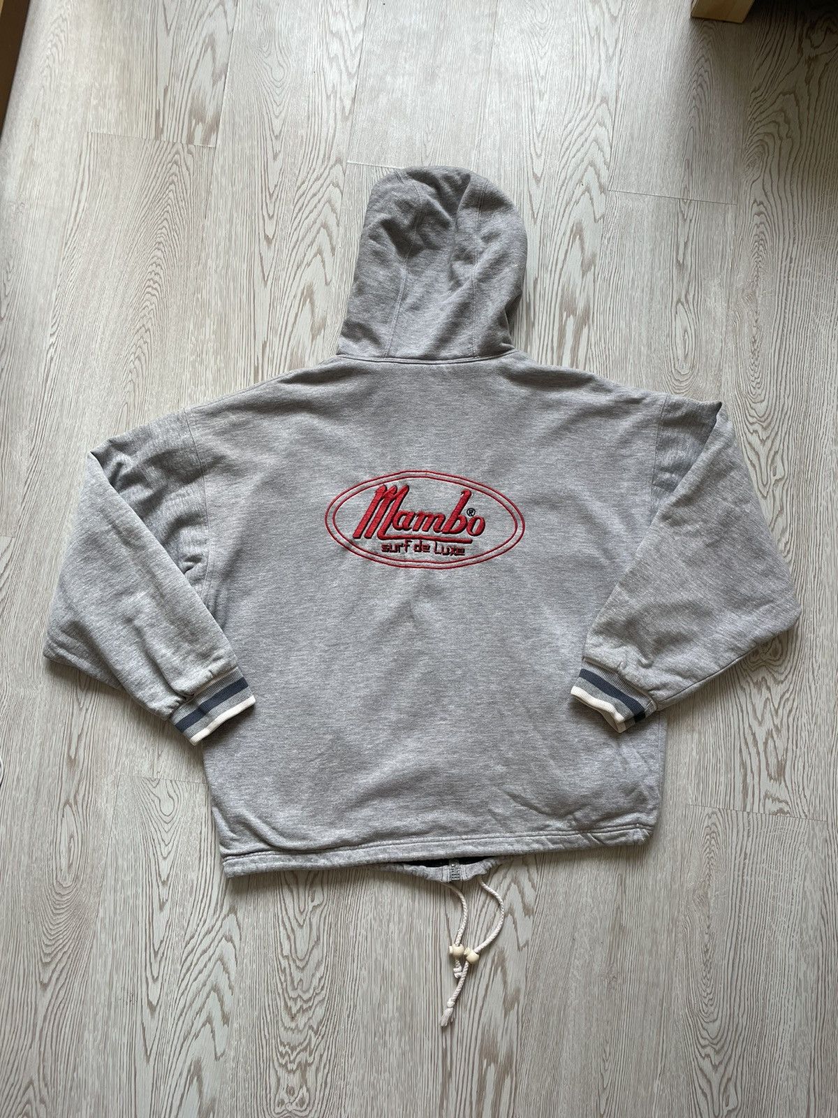 Mambo × Vintage Vintage Mambo Gray Zip Hoodie size L Size US L / EU 52-54 / 3 - 1 Thumbnail