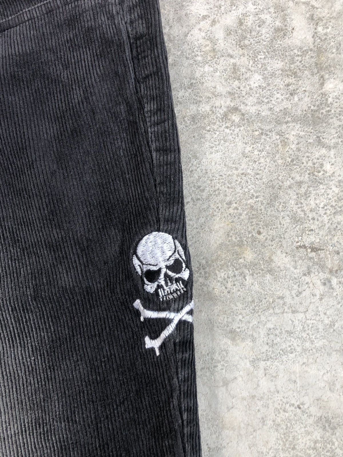 Dragonfly Rare Sex Pistols Flared Embroidered Corduroy Size US 37 - 14 Thumbnail