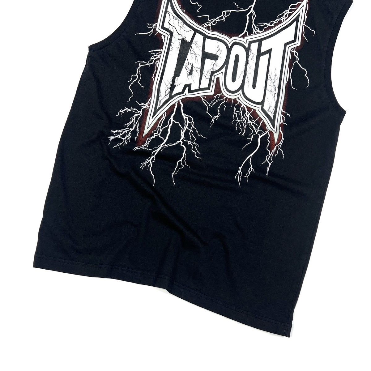 Tapout × Vintage Vintage Tapout Big Logo Black Cotton T Shirt Men’s Size L Size US L / EU 52-54 / 3 - 8 Thumbnail