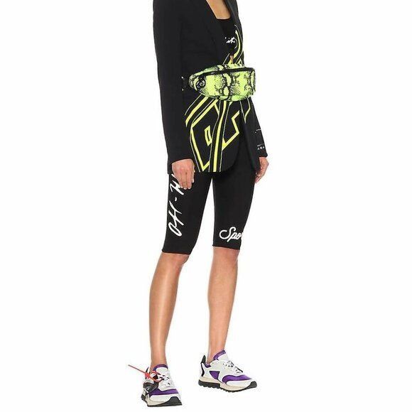 Off-White Off-White 2019 Knee Length Active Leggings Shorts Virgil Abh Size 27" / US 4 / IT 40 - 4 Thumbnail