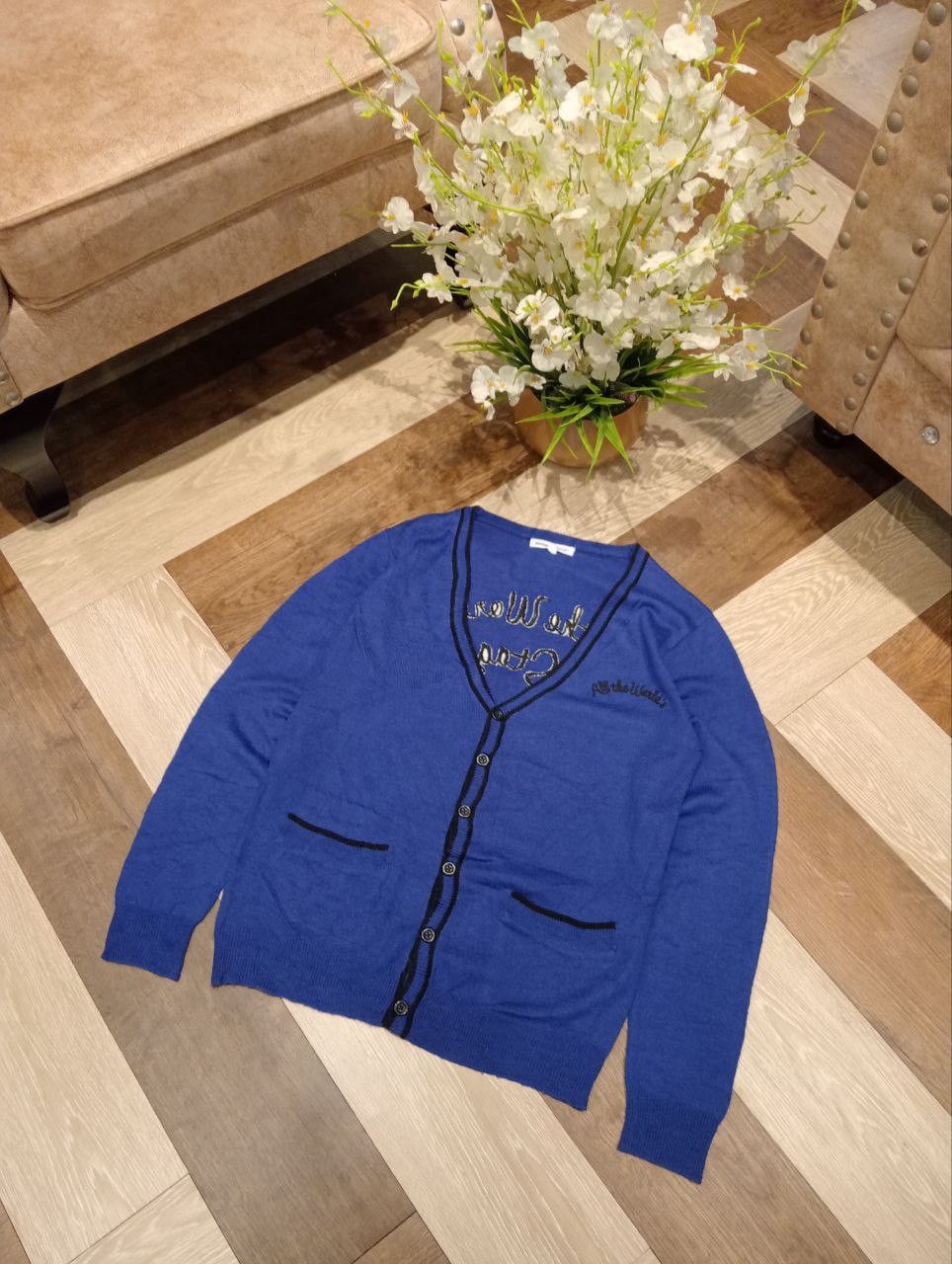 semanticdesign SEMANTIC DESIGN JAPAN CARDIGAN - SIZE L Size US L / EU 52-54 / 3 - 2 Thumbnail