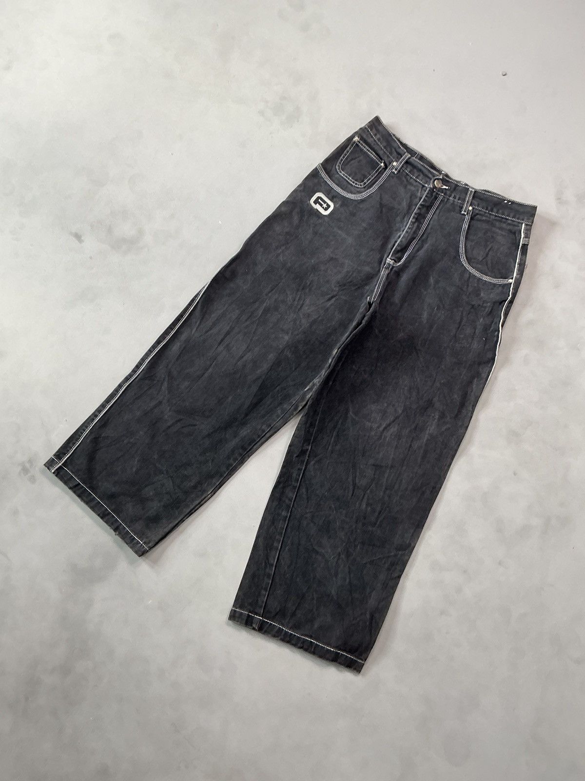 Other Vintage plugg big pocket loose denim Size US 34 / EU 50 - 3 Thumbnail