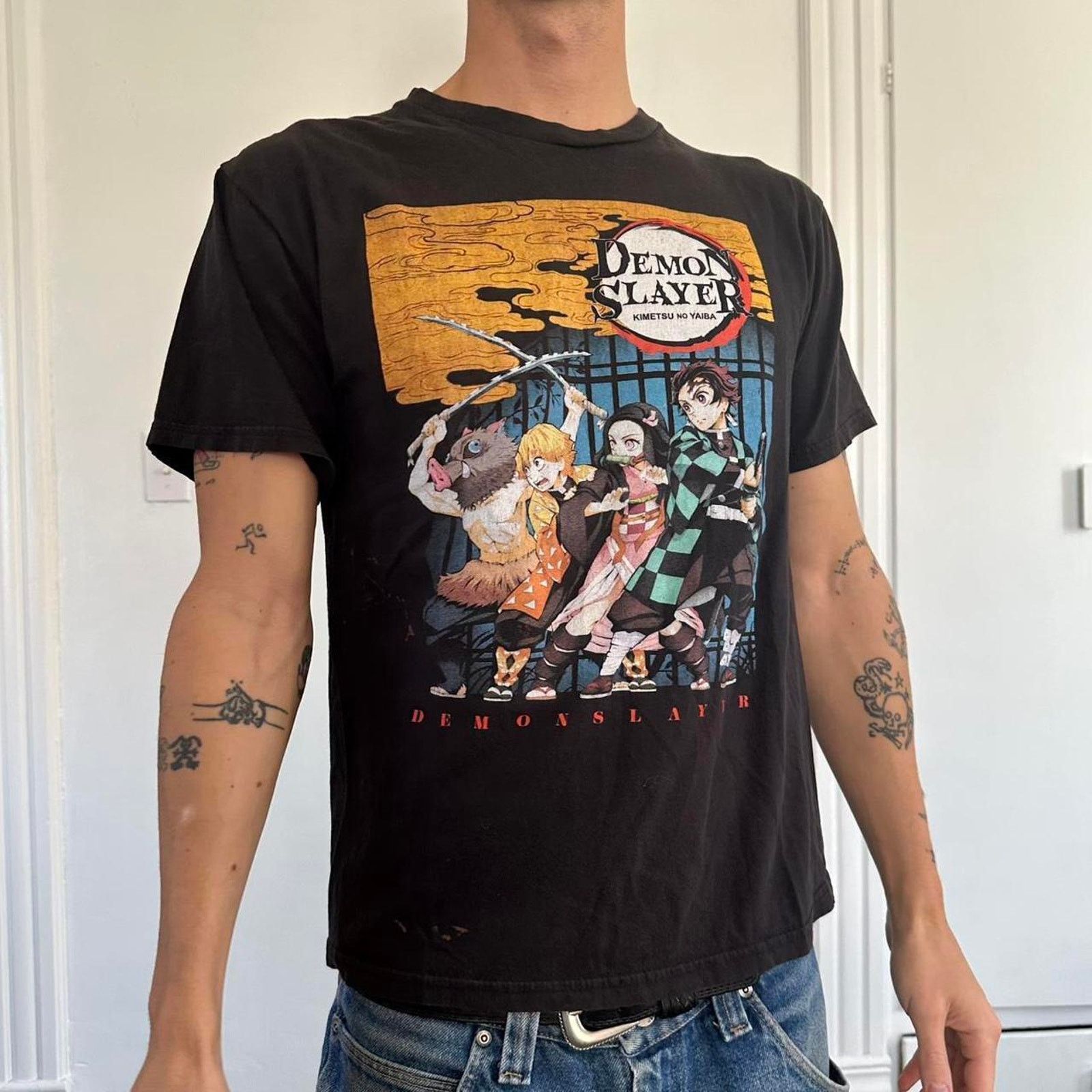 Other Demon Slayer Anime Manga Movie Promo Shirt Print Bundle Lot Size US M / EU 48-50 / 2 - 7 Thumbnail