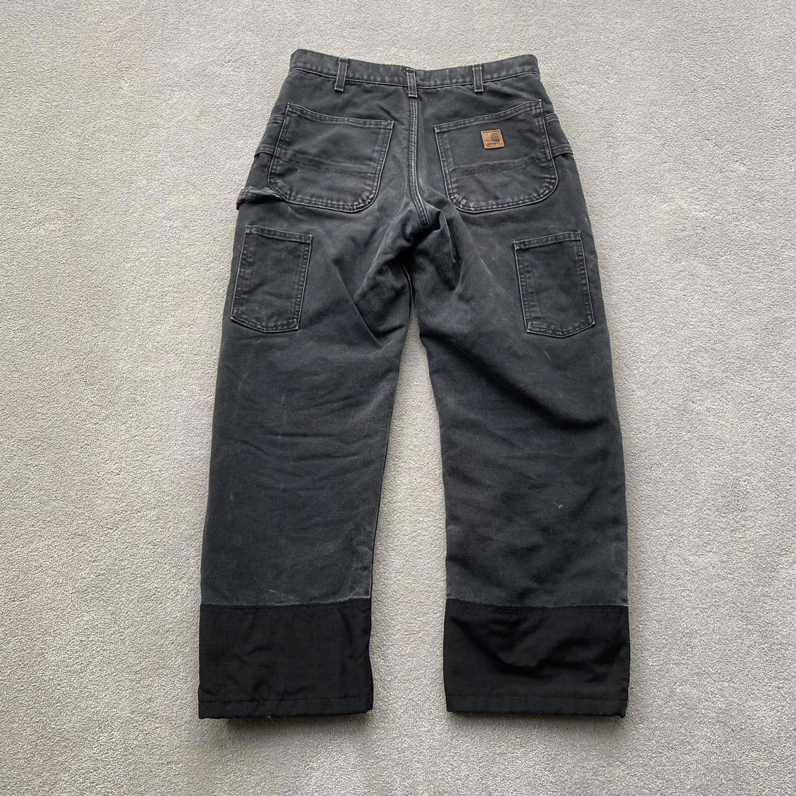Carhartt Carhartt Quilted Double Knee Utility Cargo Trousers. Size US 30 / EU 46 - 6 Thumbnail