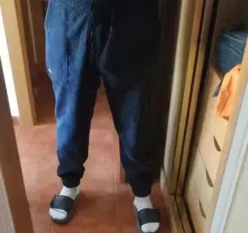Japanese Brand Autumn Winter Corduroy Sweatpants Men Baggy Size US 33 - 4 Thumbnail