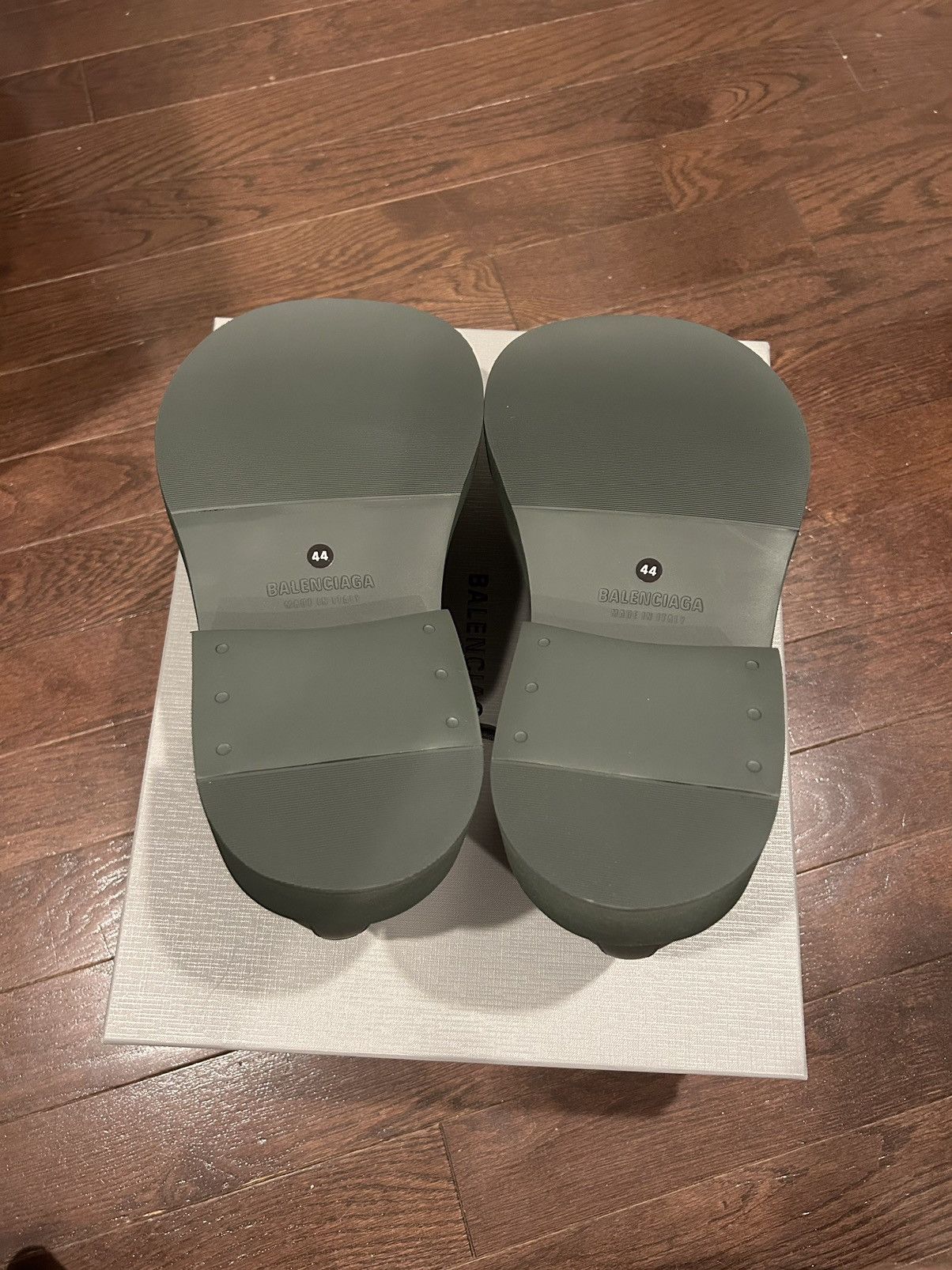 Balenciaga Balenciaga Steriod Derby Dark Khaki Size US 7 / EU 40 - 4 Thumbnail