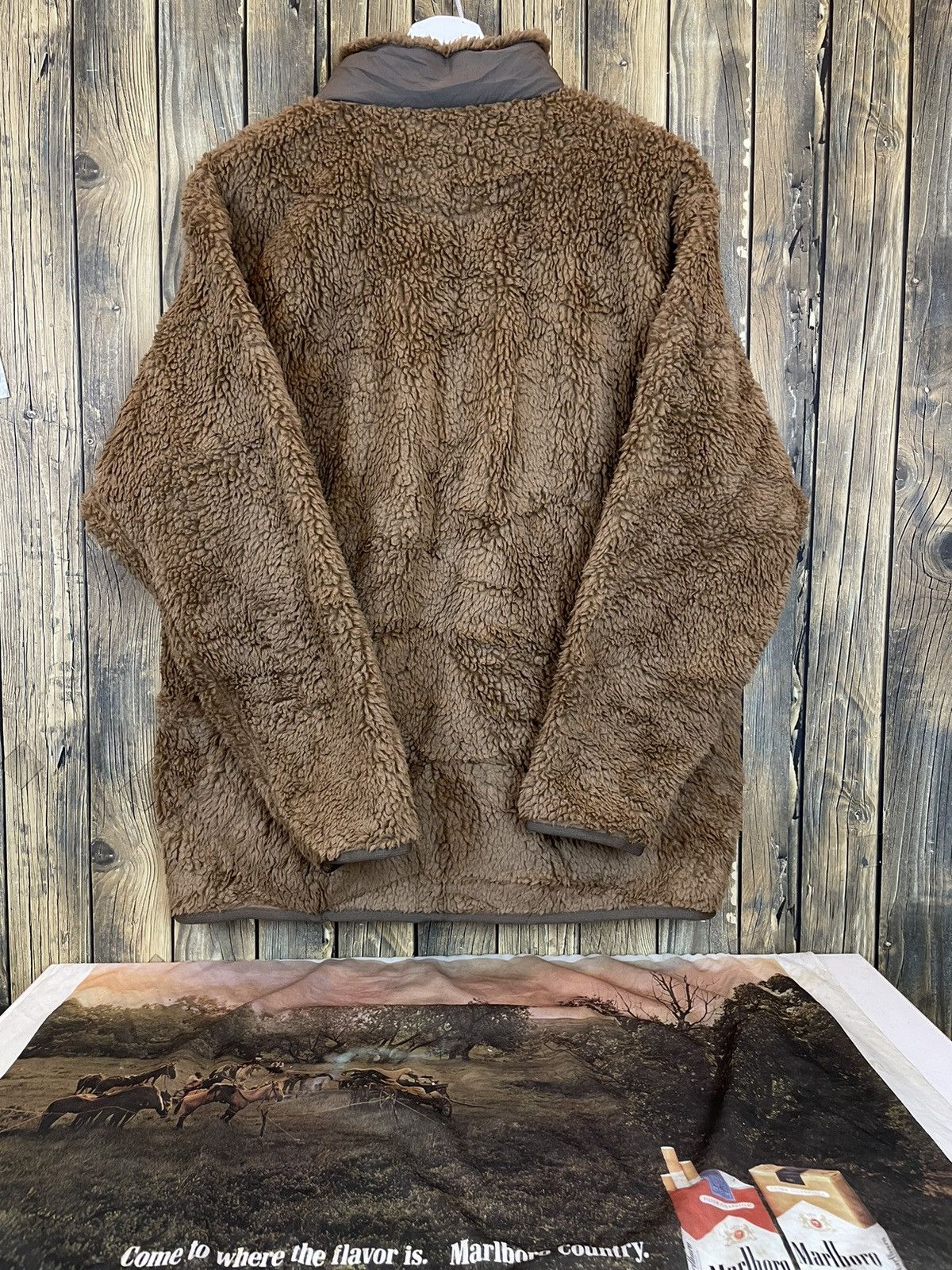 Japanese Brand × Vintage × White Mountaineering 🔥 Uniqlo brown Mohair Fleece 🔥 Size US M / EU 48-50 / 2 - 6 Thumbnail