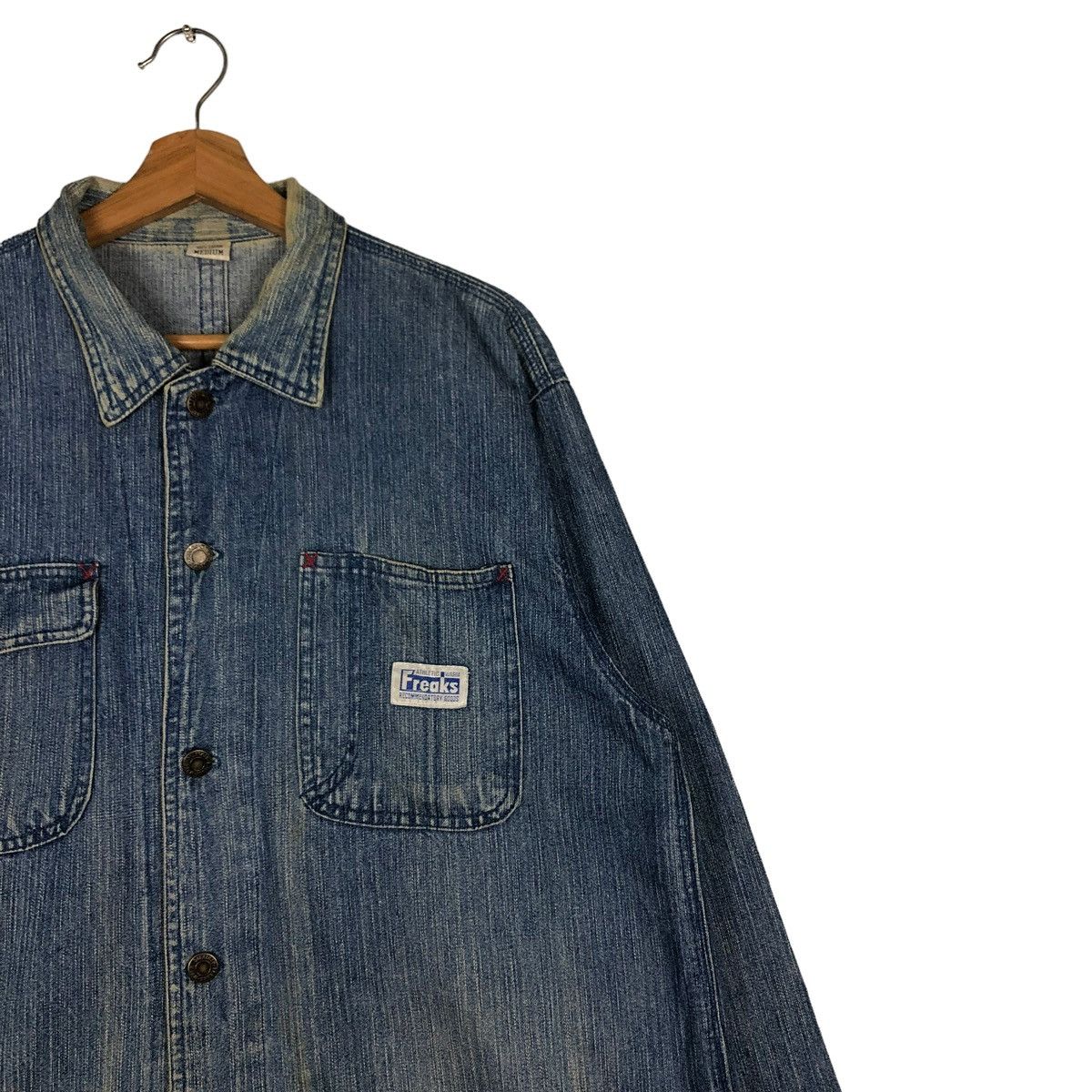 Japanese Brand × Vintage 🔥VINTAGE CHORE WORK JACKET FREAKS JAPAN ISSEY MIYAKE Size US M / EU 48-50 / 2 - 4 Thumbnail