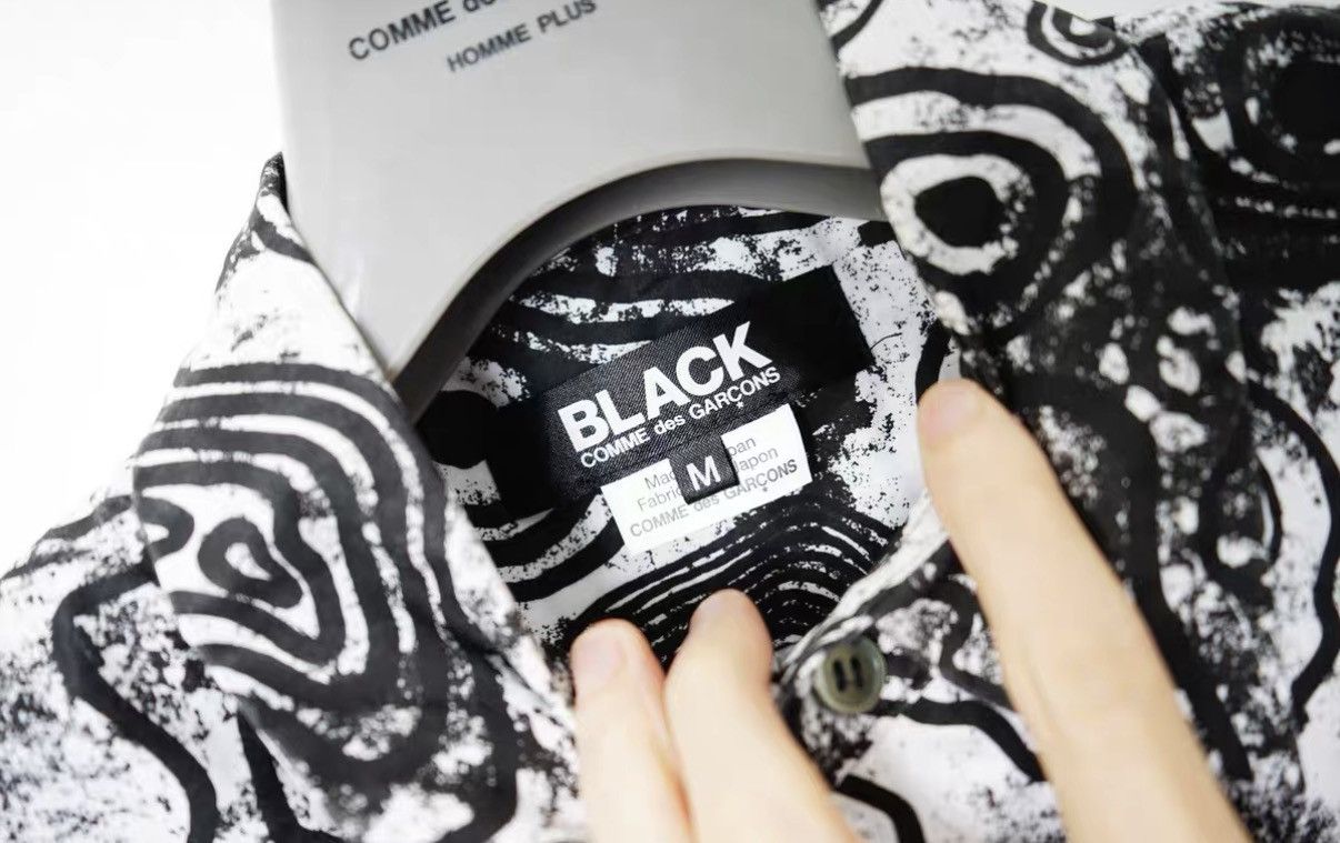 Comme des Garcons Comme des Garçons Swirl Panel Sleeve Shirt Size US M / EU 48-50 / 2 - 8 Thumbnail