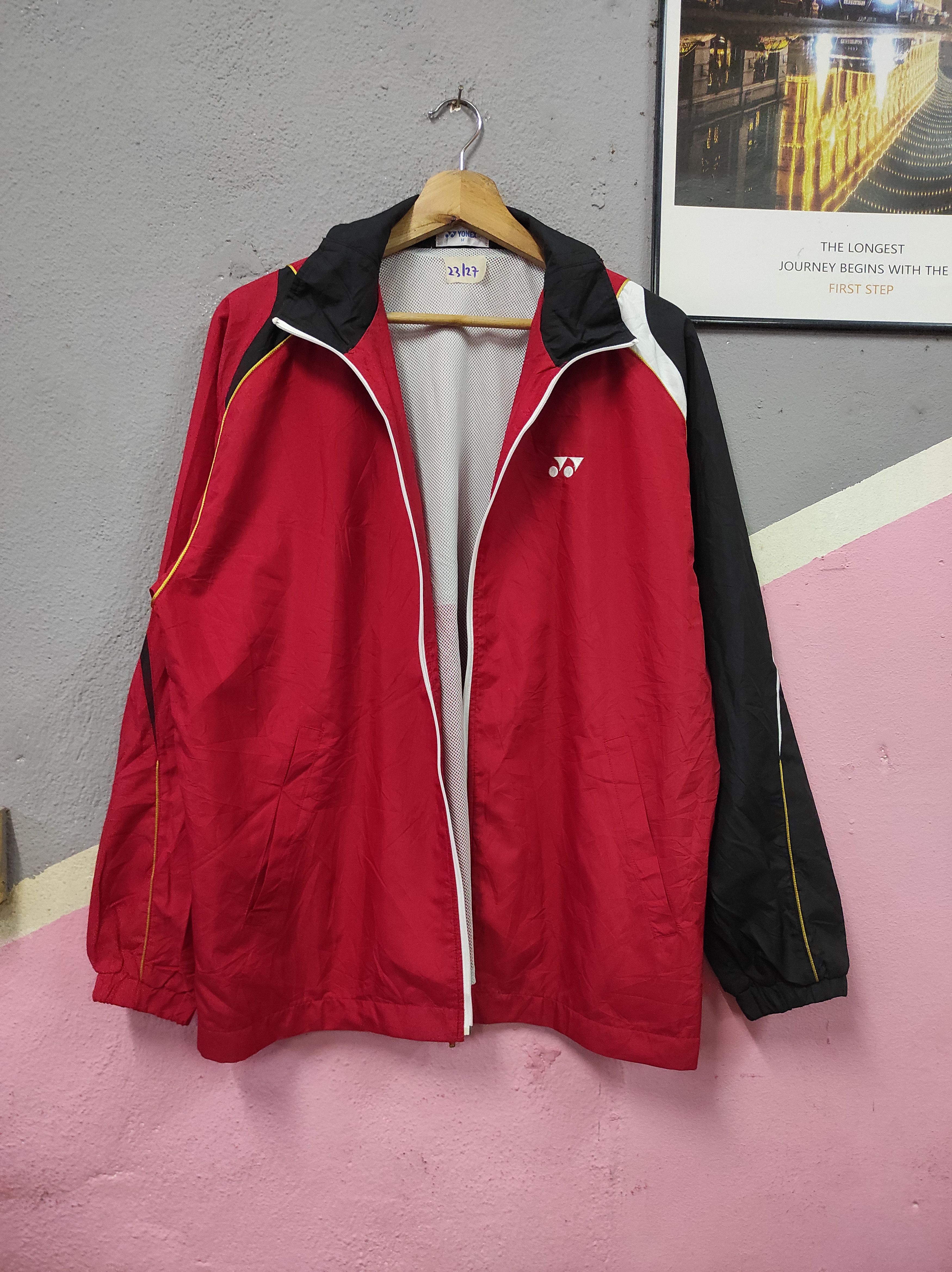 Japanese Brand YONEX SMALL LOGO LIGHT JACKET Size US M / EU 48-50 / 2 - 1 Thumbnail