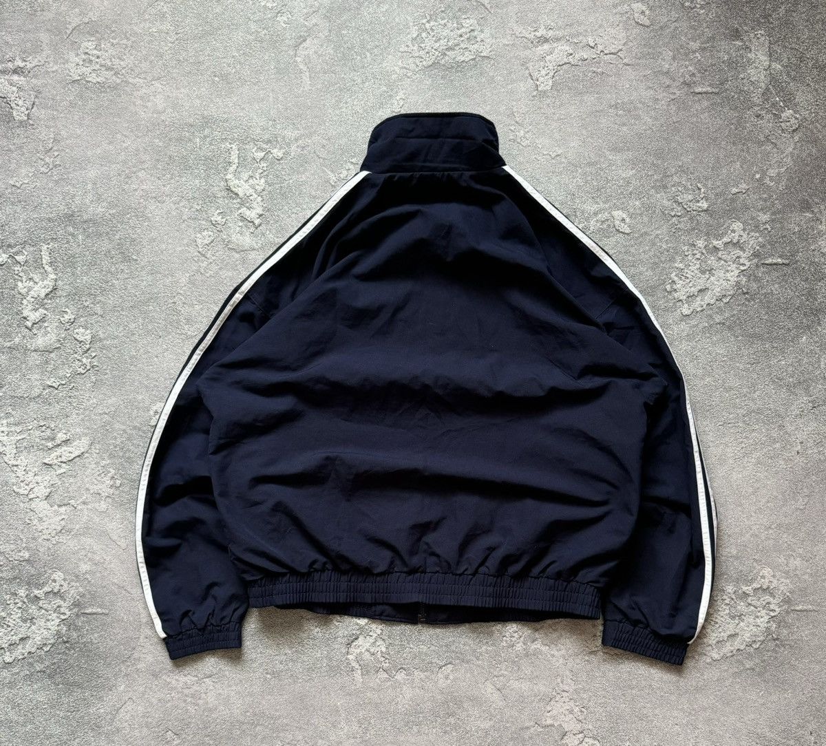 Adidas × Vintage Adidas L/XL vintage 3 stripes jacket zip bomber light Size US L / EU 52-54 / 3 - 14 Thumbnail