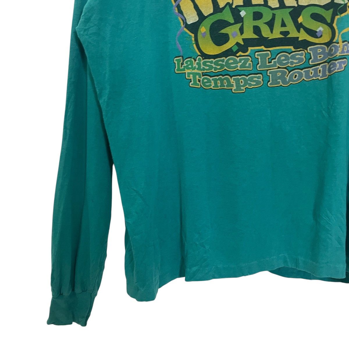 Japanese Brand Vintage Y2k Mardi Gras Long Sleeve Tee Size US L / EU 52-54 / 3 - 3 Thumbnail