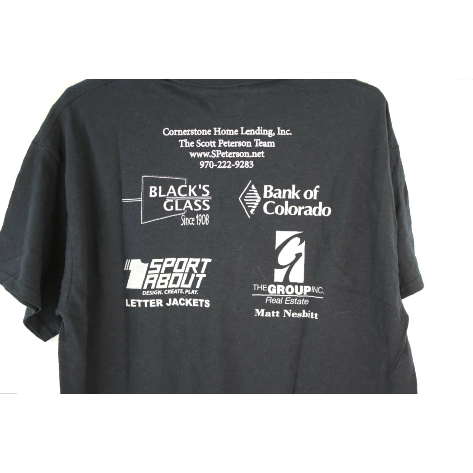 Gildan Poudre Basketball Ft. Collins CO Mens Large Black Gildan Heavy Cotton Size US L / EU 52-54 / 3 - 4 Thumbnail