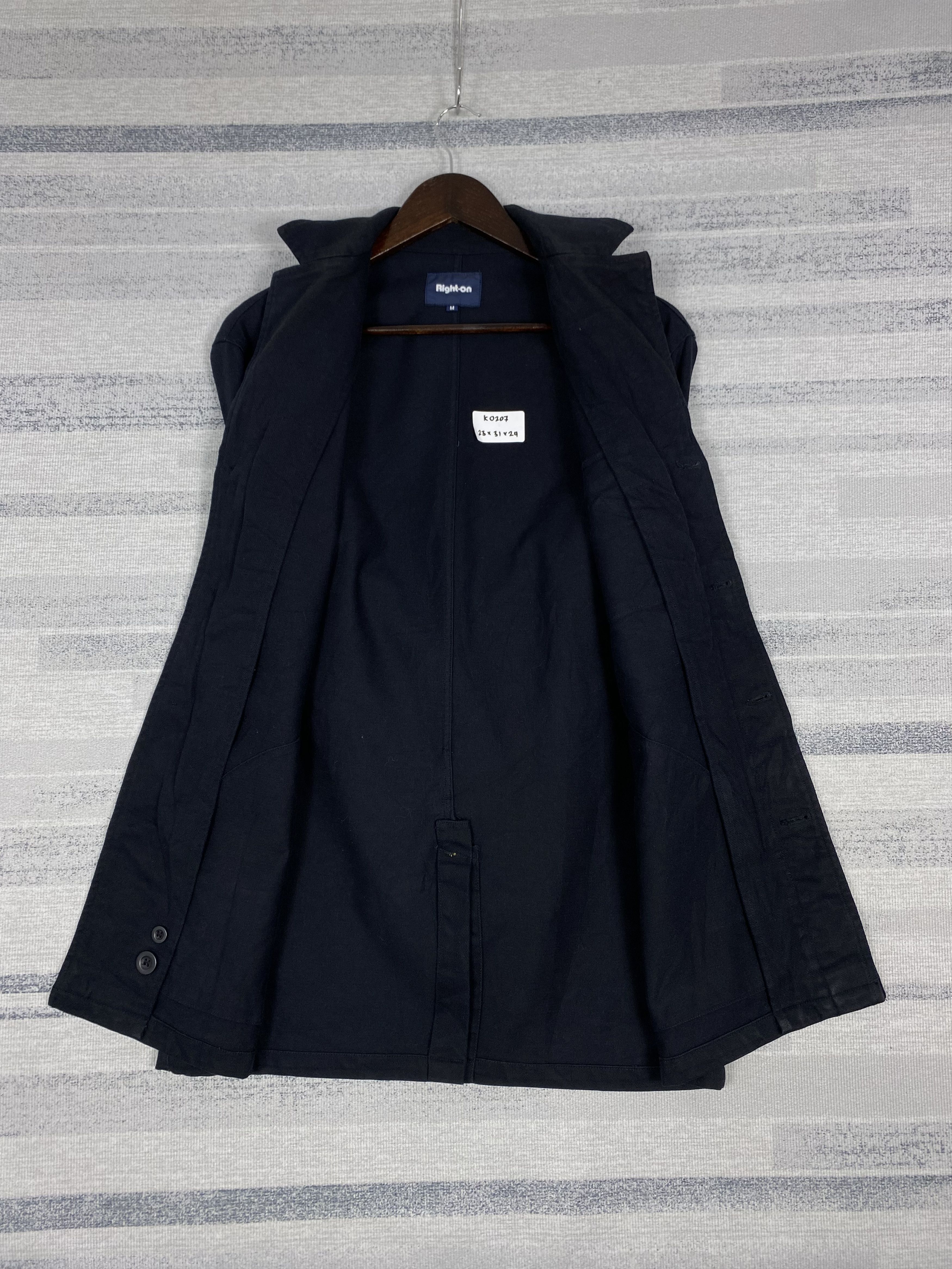 Japanese Brand Vintage Right On Blazers Coat Jacket Size US M / EU 48-50 / 2 - 6 Thumbnail