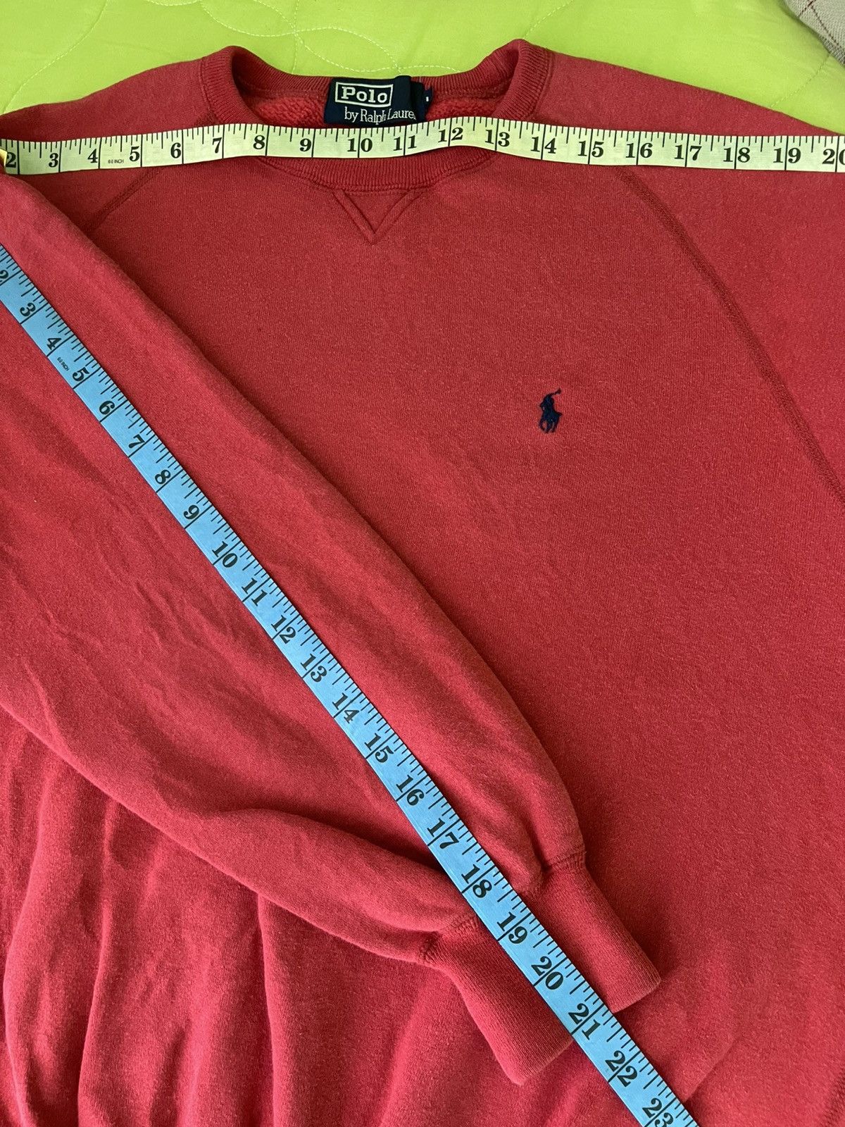 Polo Ralph Lauren Vintage Polo Ralph Lauren Small Logo Red Sweatshirt Size US L / EU 52-54 / 3 - 9 Thumbnail