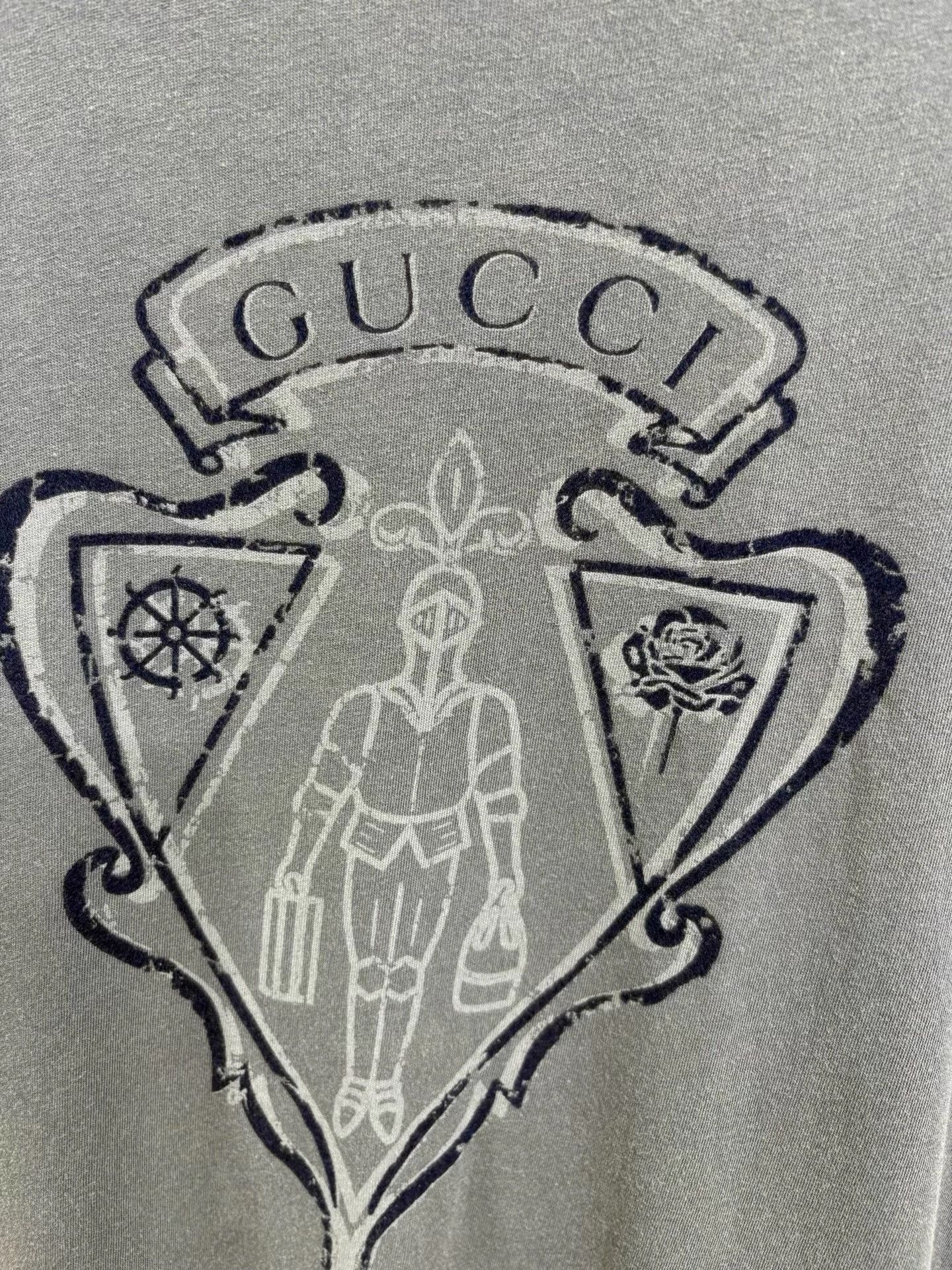 Gucci Gucci Men's Color Block Short Sleeve T-shirt K29 Size US L / EU 52-54 / 3 - 4 Thumbnail