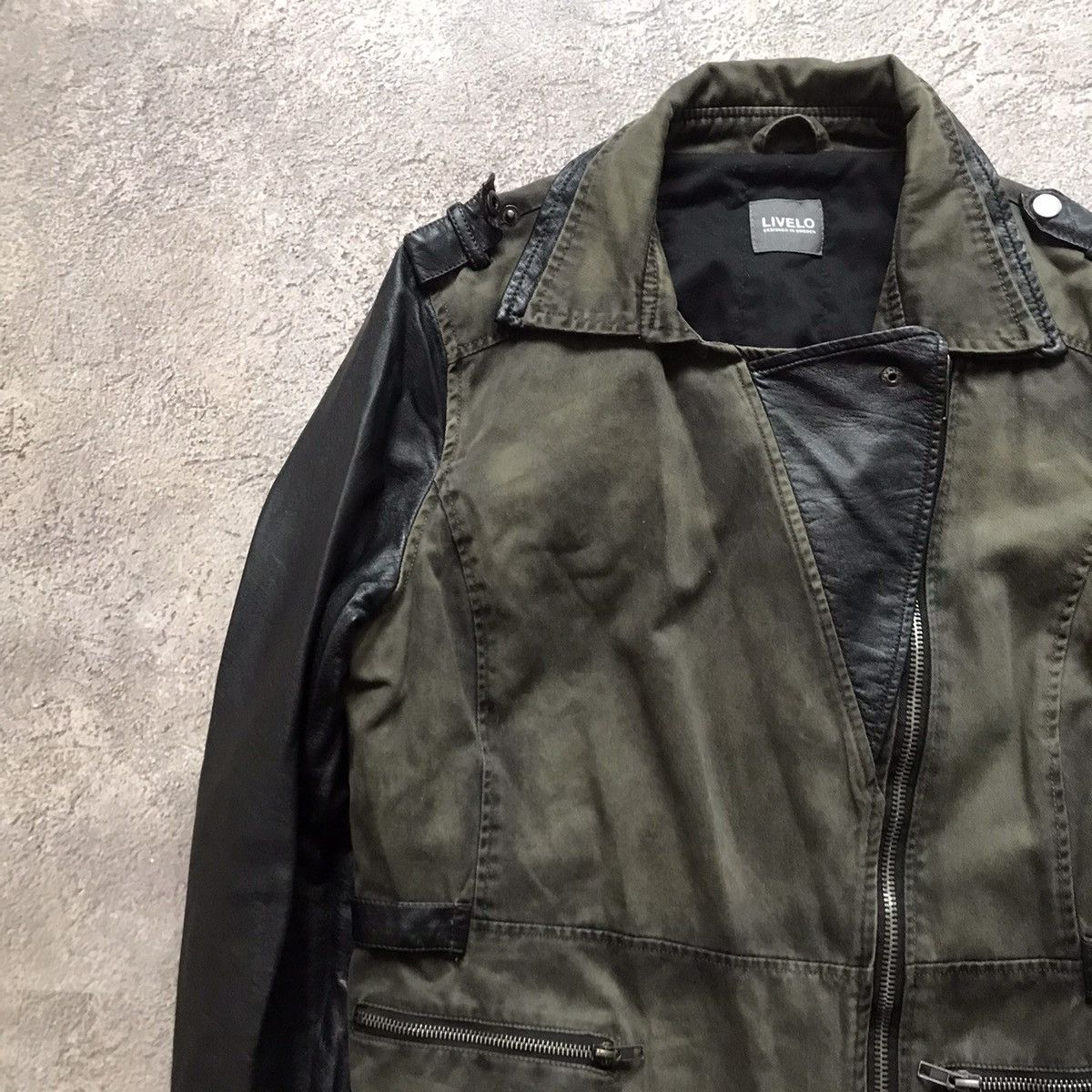 Vintage Vintage 90s Quilted Leather Bomber Jacket Streetwear Boxy M Size M / US 6-8 / IT 42-44 - 3 Thumbnail