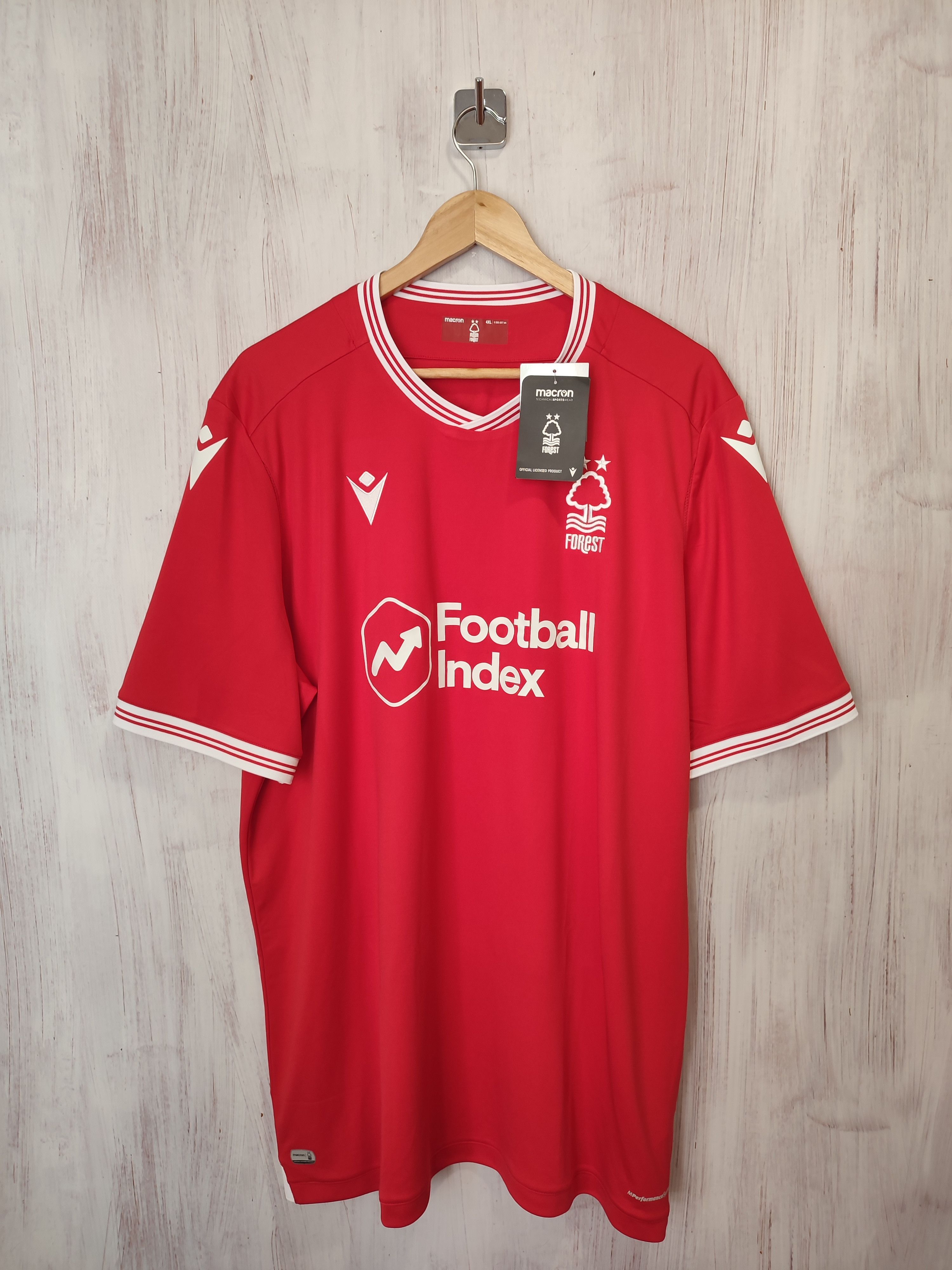 171/54 MACRON Maillot Match À L'Extérieur Homme Nottingham