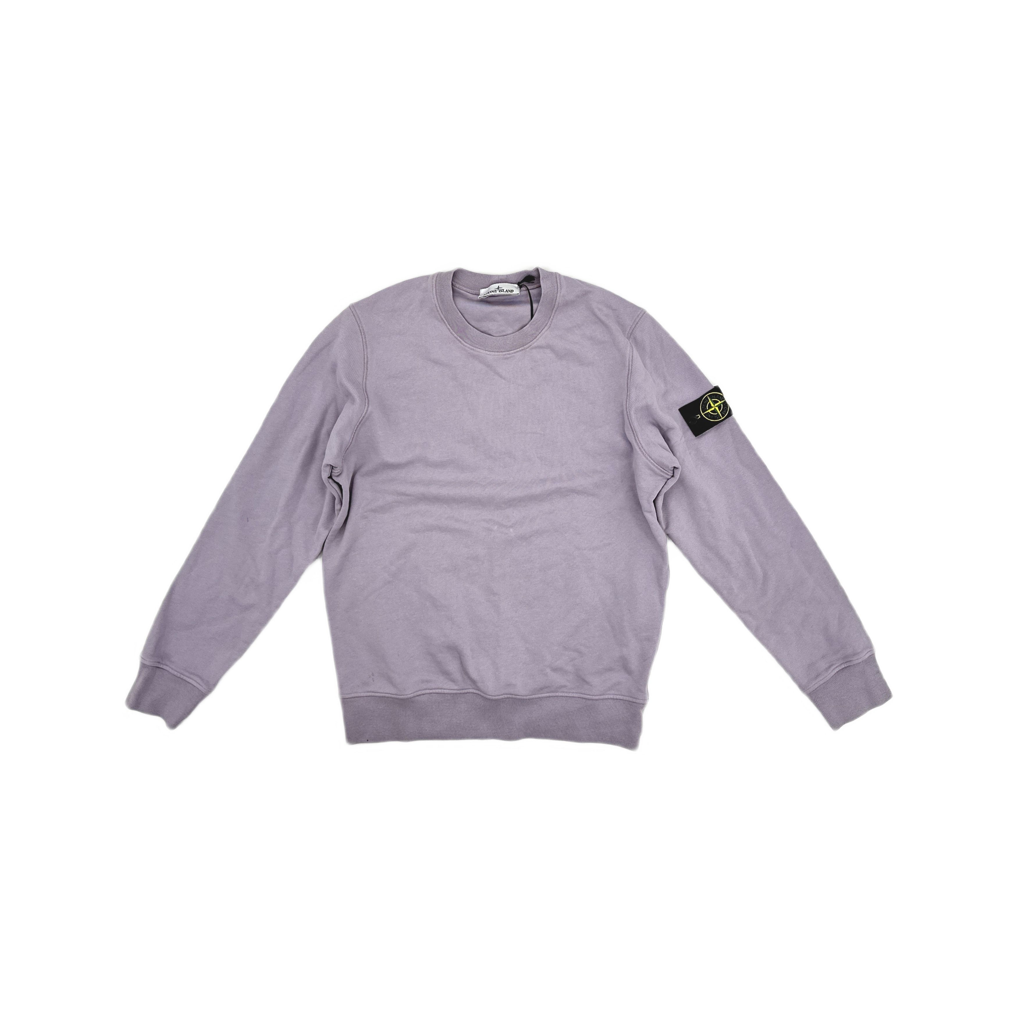 Stone Island Stone Island Logo Patch Sweatshirt Purple L Size US L / EU 52-54 / 3 - 1 Thumbnail