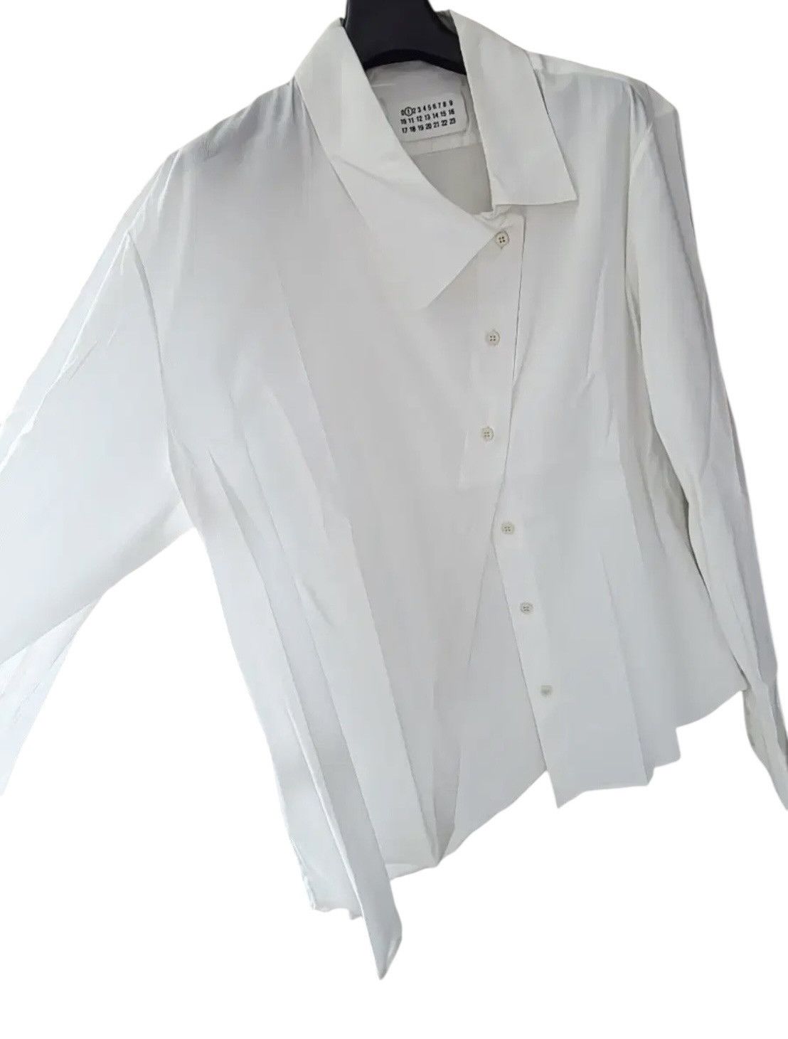 Maison Margiela Maison Margiela Asymmetry Button Shirt Size S / US 4 / IT 40 - 3 Thumbnail