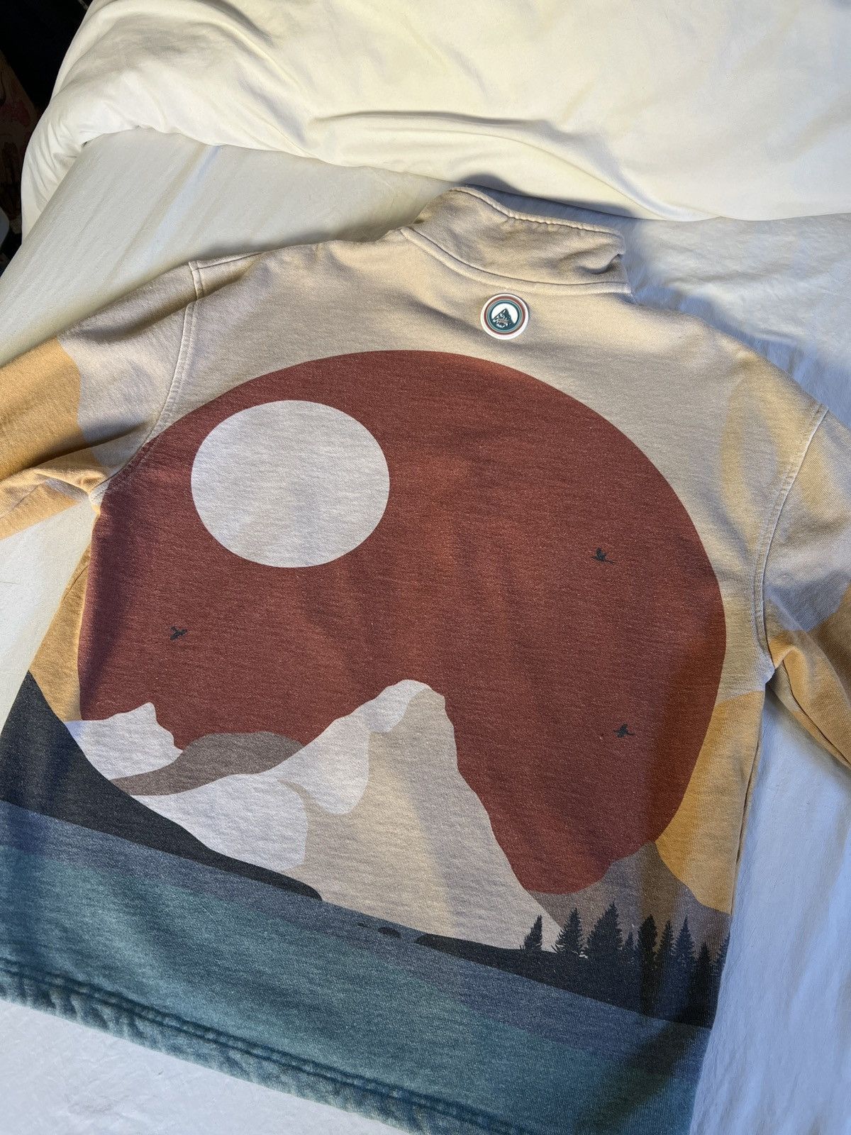 Columbia × Kith Kith Columbia Quarter Zip Sanguine Size US XS / EU 42 / 0 - 2 Thumbnail