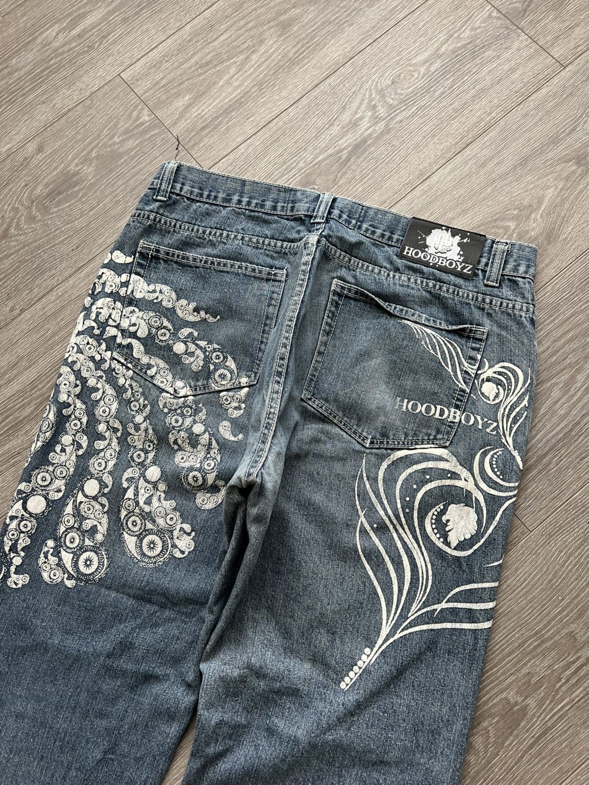 Vintage Vintage HoodBoyz Rap Jeans Size US 38 / EU 54 - 3 Thumbnail