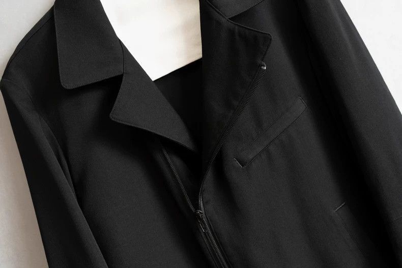 Yohji Yamamoto Yohji Yamamoto 14SS zipper wool coat-2505 Size US L / EU 52-54 / 3 - 4 Thumbnail