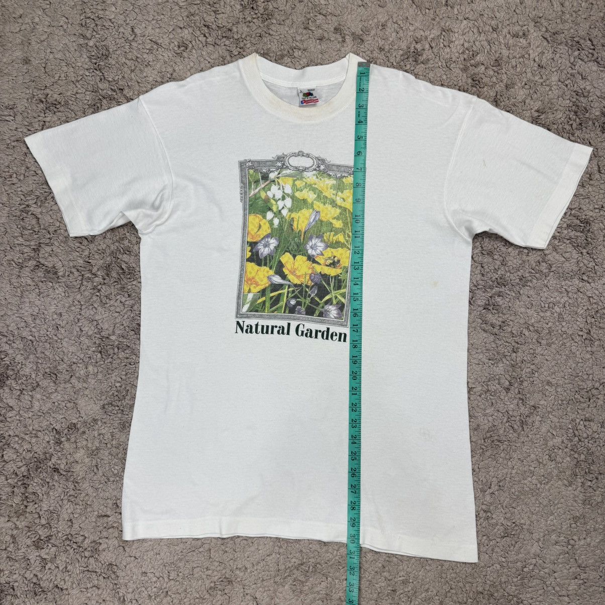 Vintage Vintage Art Natural Garden Flora T-shirt Size US L / EU 52-54 / 3 - 16 Thumbnail