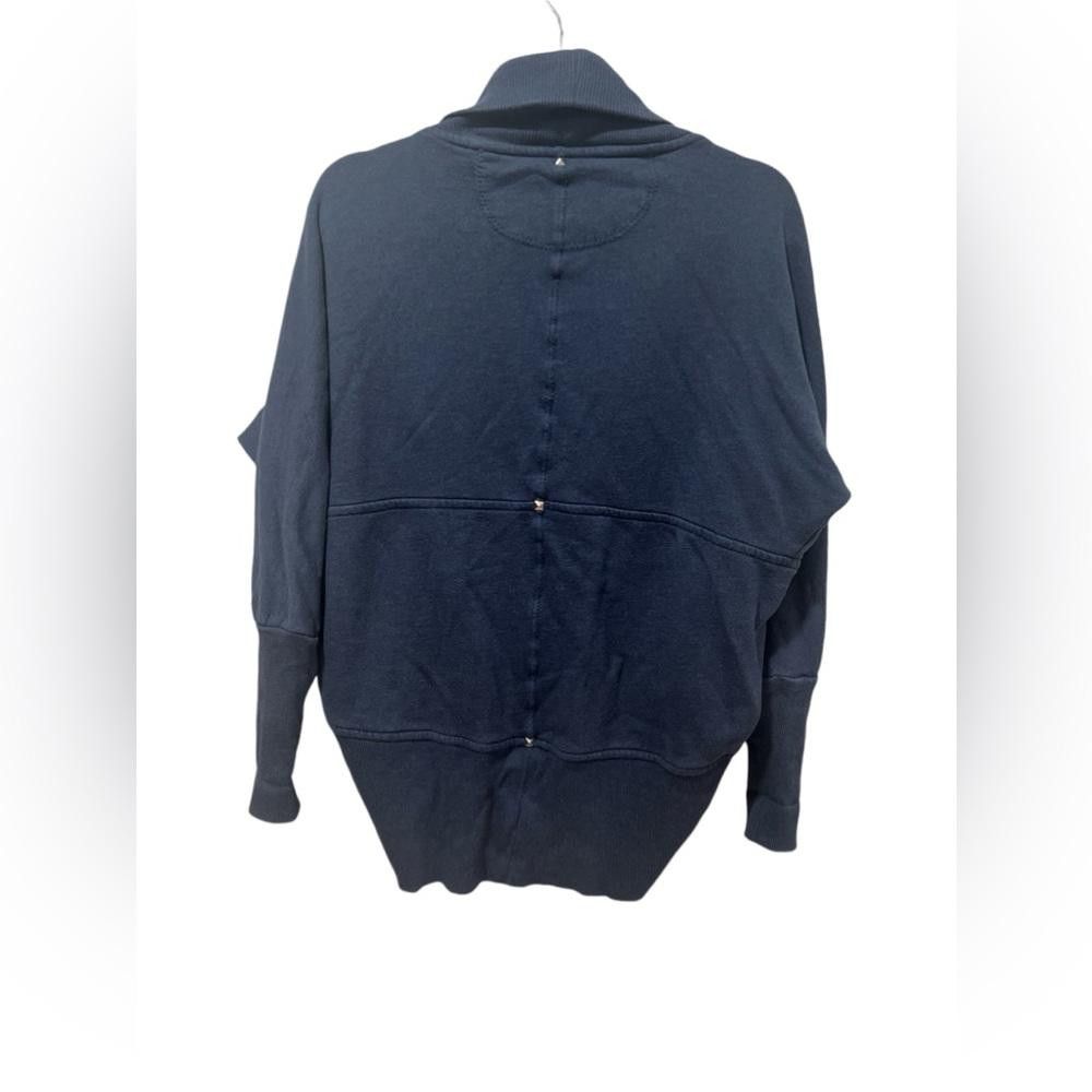 WILFRED DIDEROT SWEATER XS HEATHERED DARK BLUE