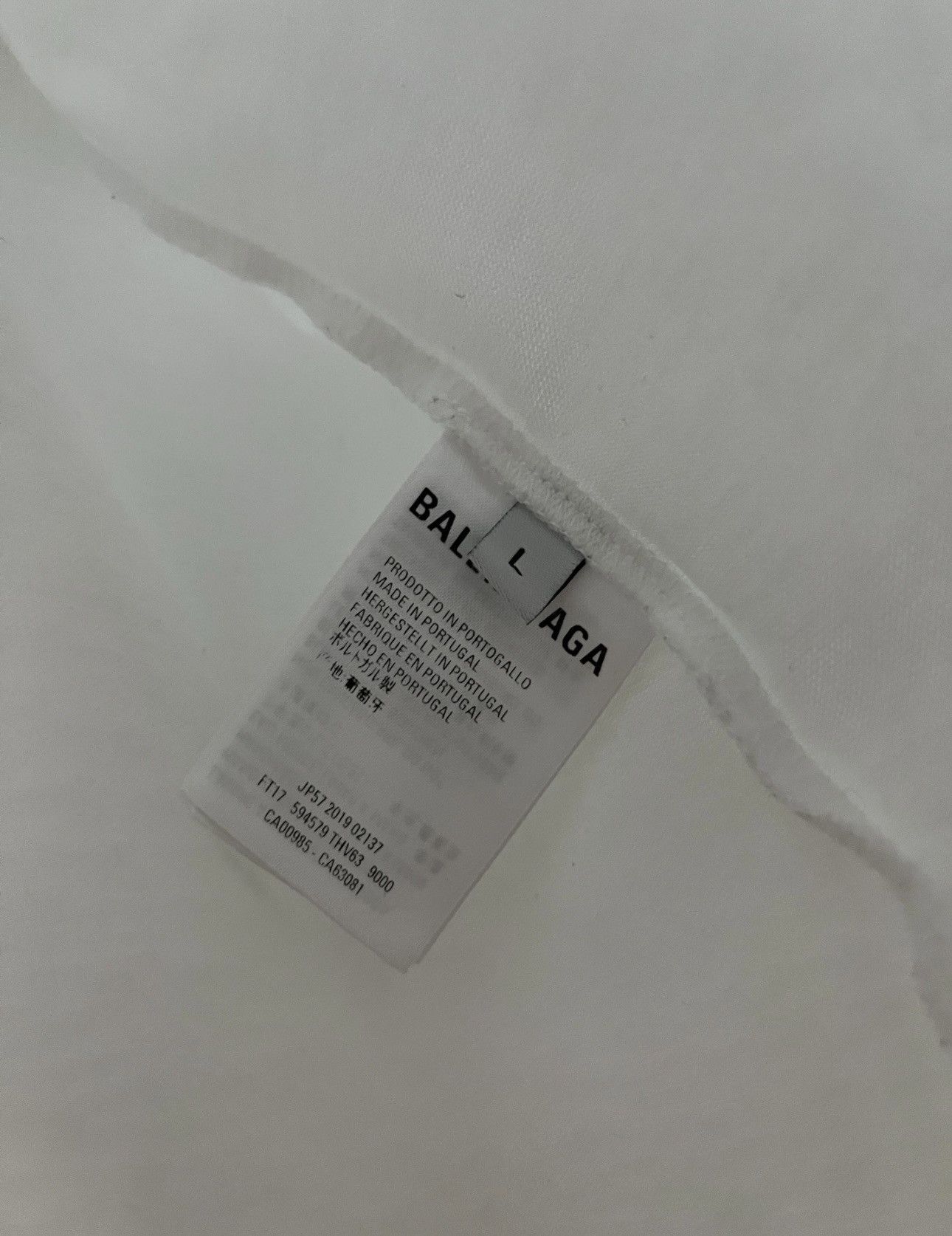 Balenciaga Balenciaga front and back logo short sleeved Size US L / EU 52-54 / 3 - 6 Thumbnail
