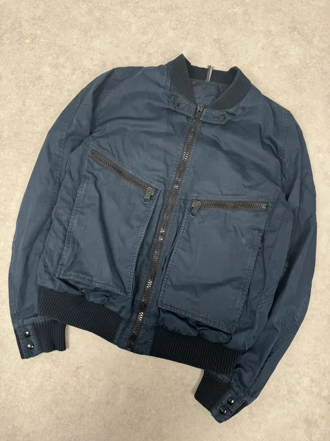 Dior 2000s Dior Navy Light Bomber Jacket Size US M / EU 48-50 / 2 - 4 Thumbnail