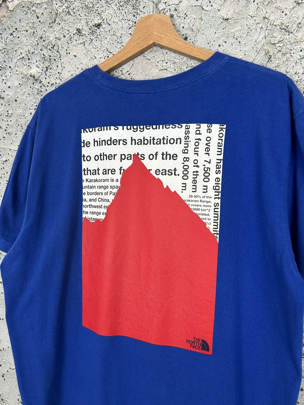 The North Face The North Face Graphic Hiking Outdoor Gorpcore Tee Size US XL / EU 56 / 4 - 4 Thumbnail