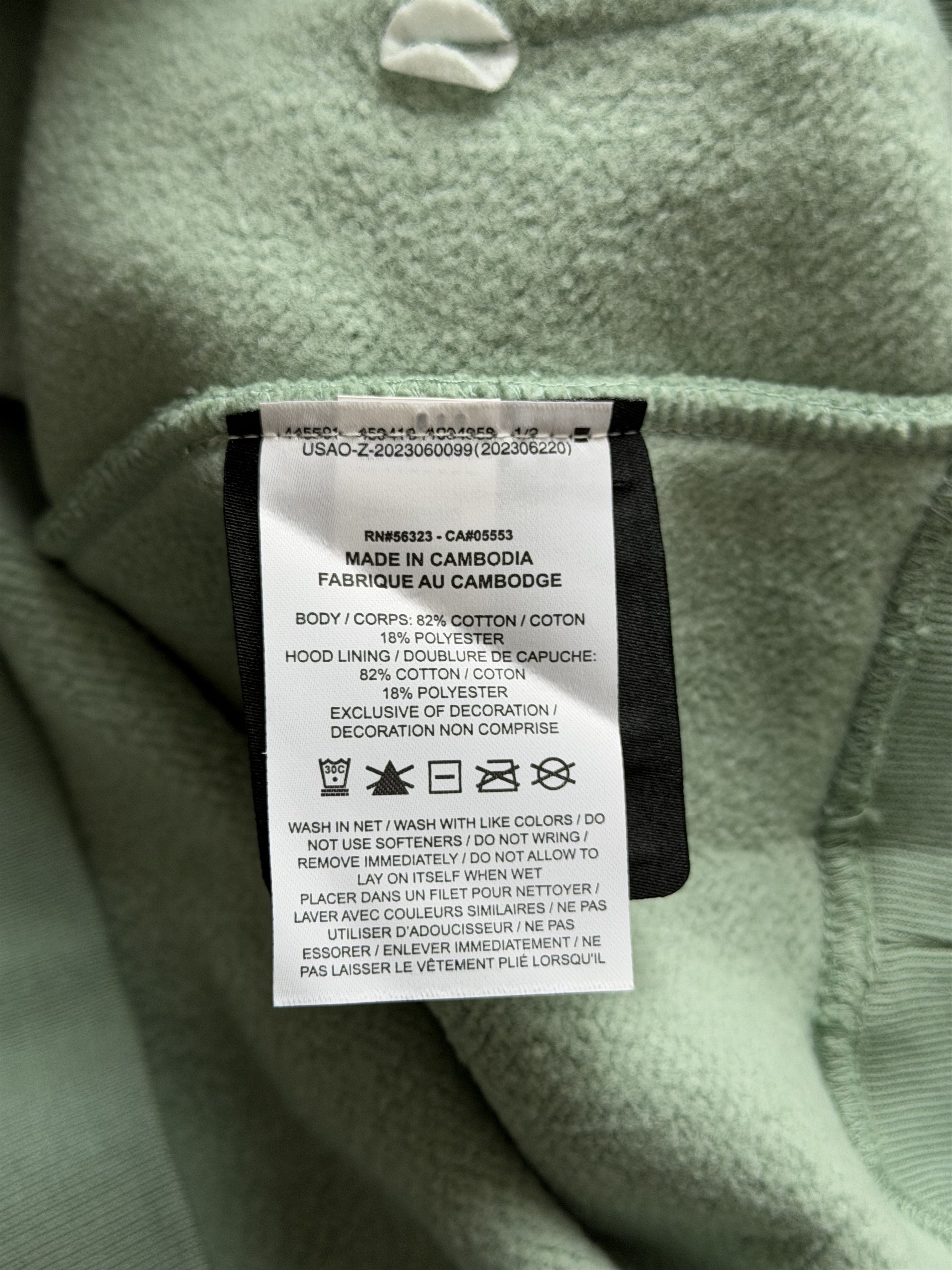 NOCTA × Nike Nike NOCTA Butterfly Hoodie in Mineral Blue Size US L / EU 52-54 / 3 - 9 Thumbnail