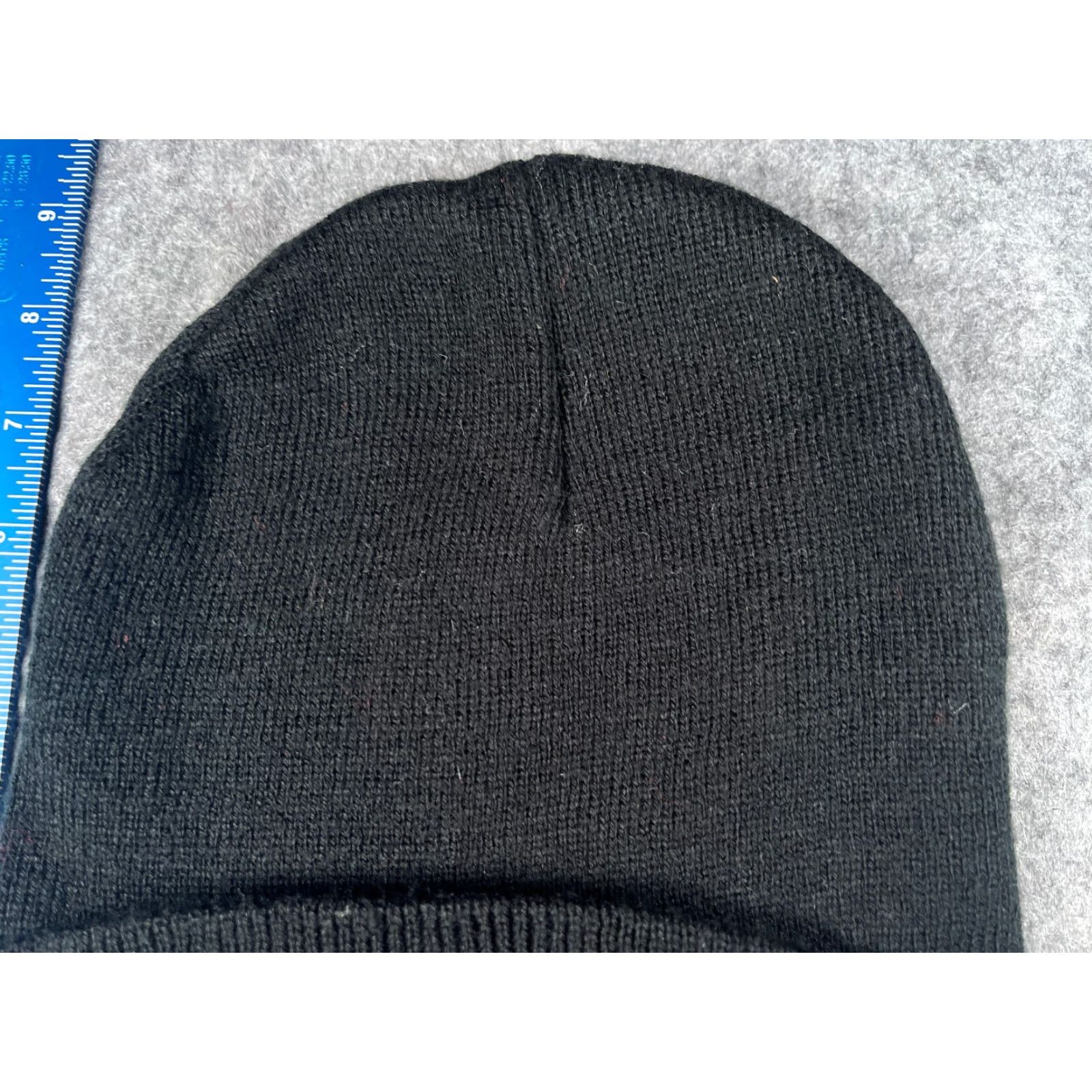 Vintage Unbranded Beanie Toque Adult One Size Black Knit Acrylic Ski Christmas Flagstaff AZ Size ONE SIZE - 3 Thumbnail