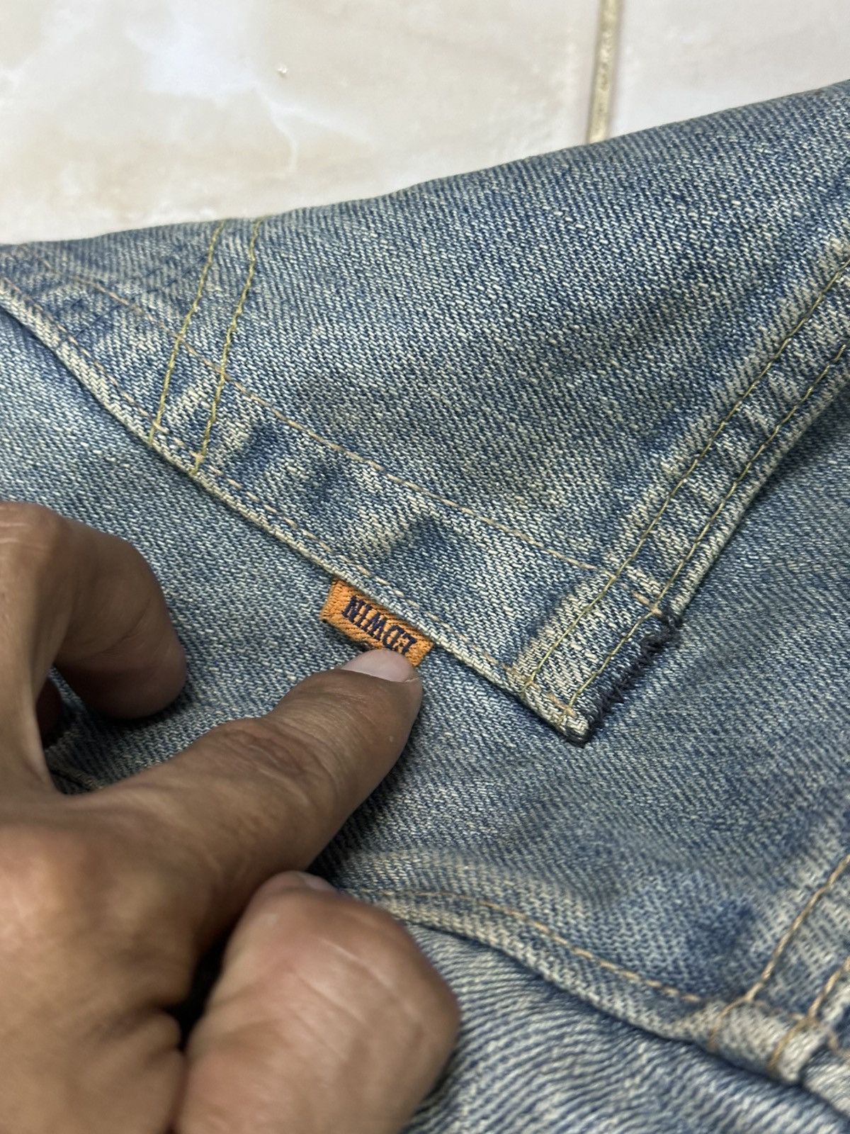Kapital Vintage Edwin 505z Light Washed Selvedge Denim. Size US 35 - 5 Thumbnail